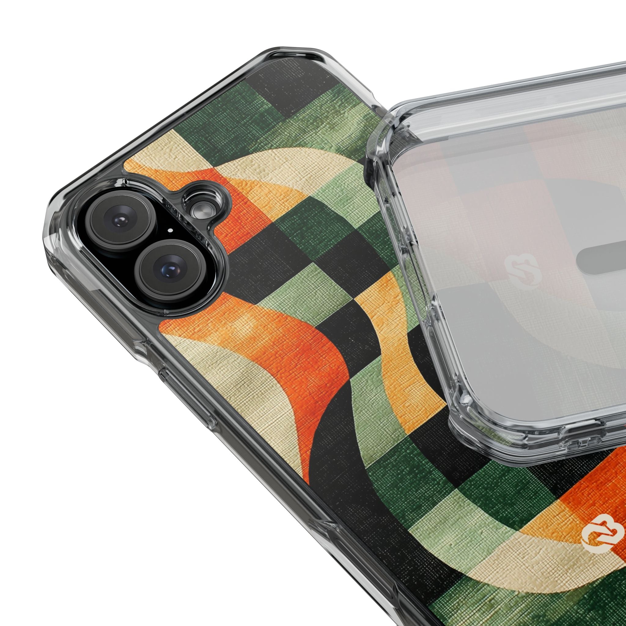 Burnt Orange Curve · Impact Handyhülle für iPhone · Magsafe