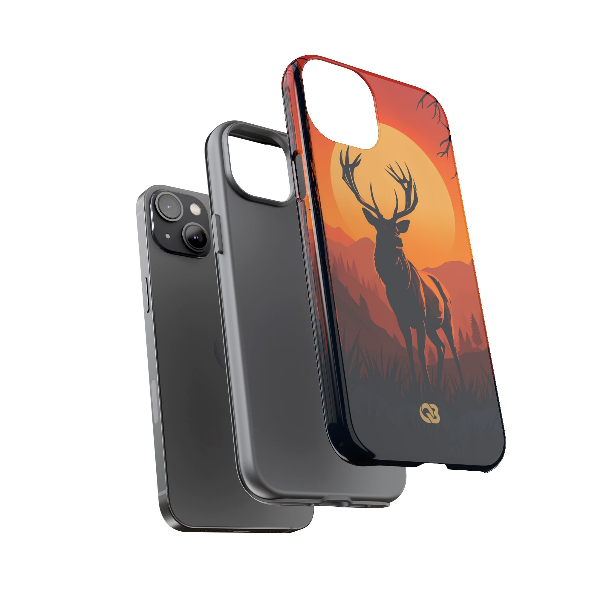 Amber Ridge Stag · Tough Custodia per iPhone