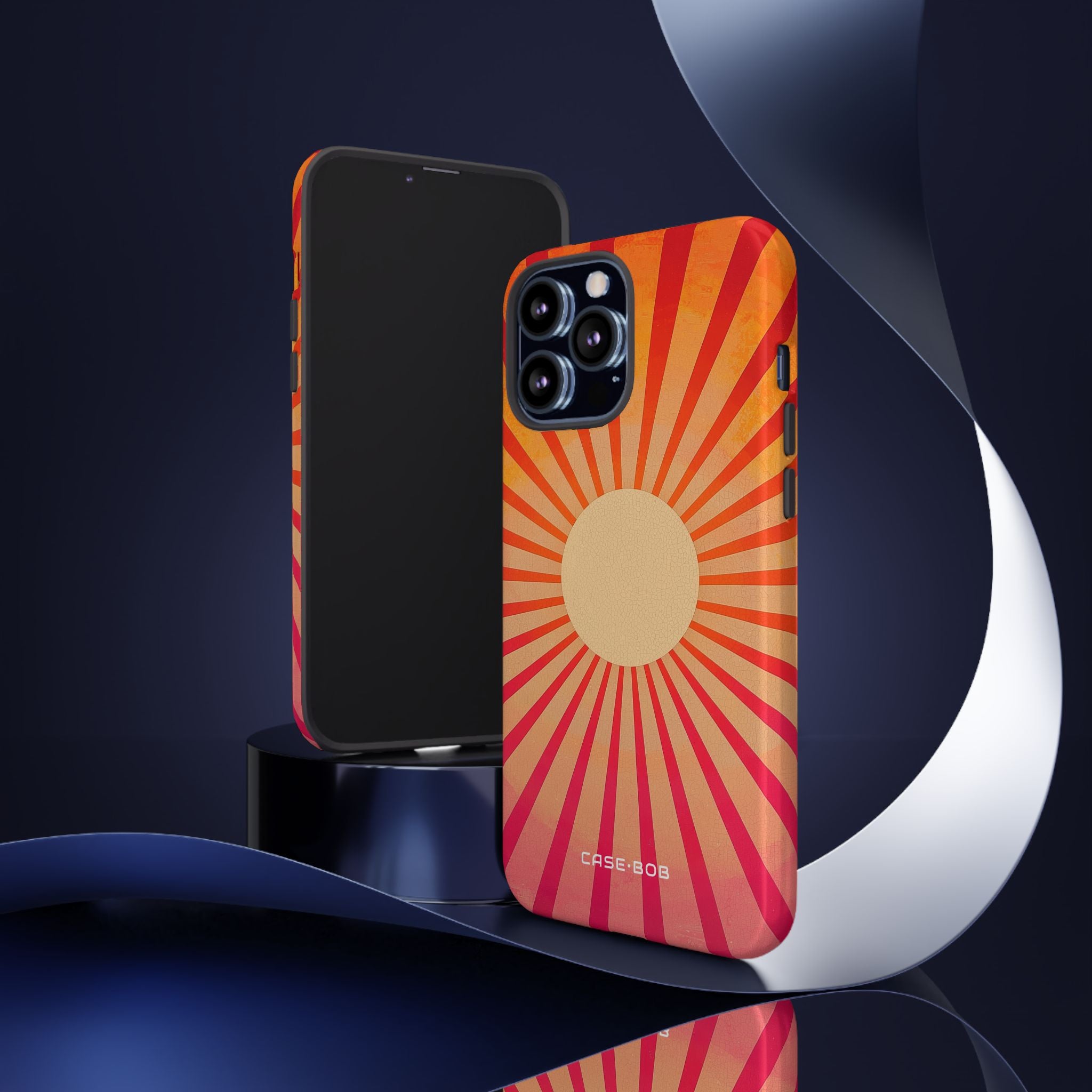 Sunburst Strahlen iPhone 13 Pro Max Case - Tough
