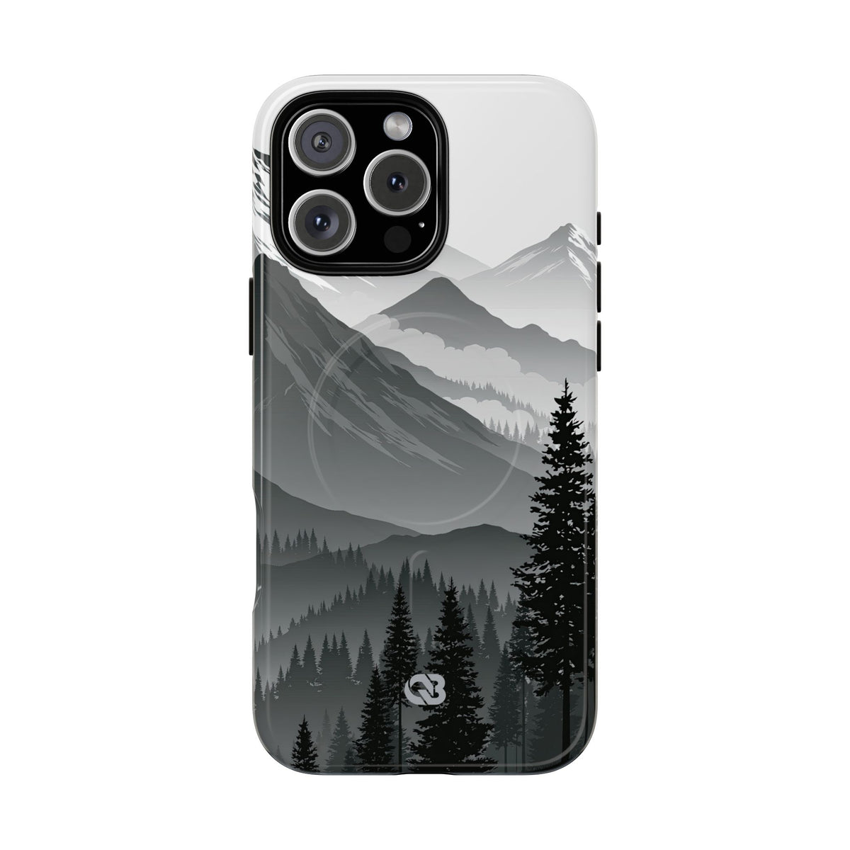 Grey Tough 2.0 Magsafe Phone Case for iPhone - Granite Ridge Mist