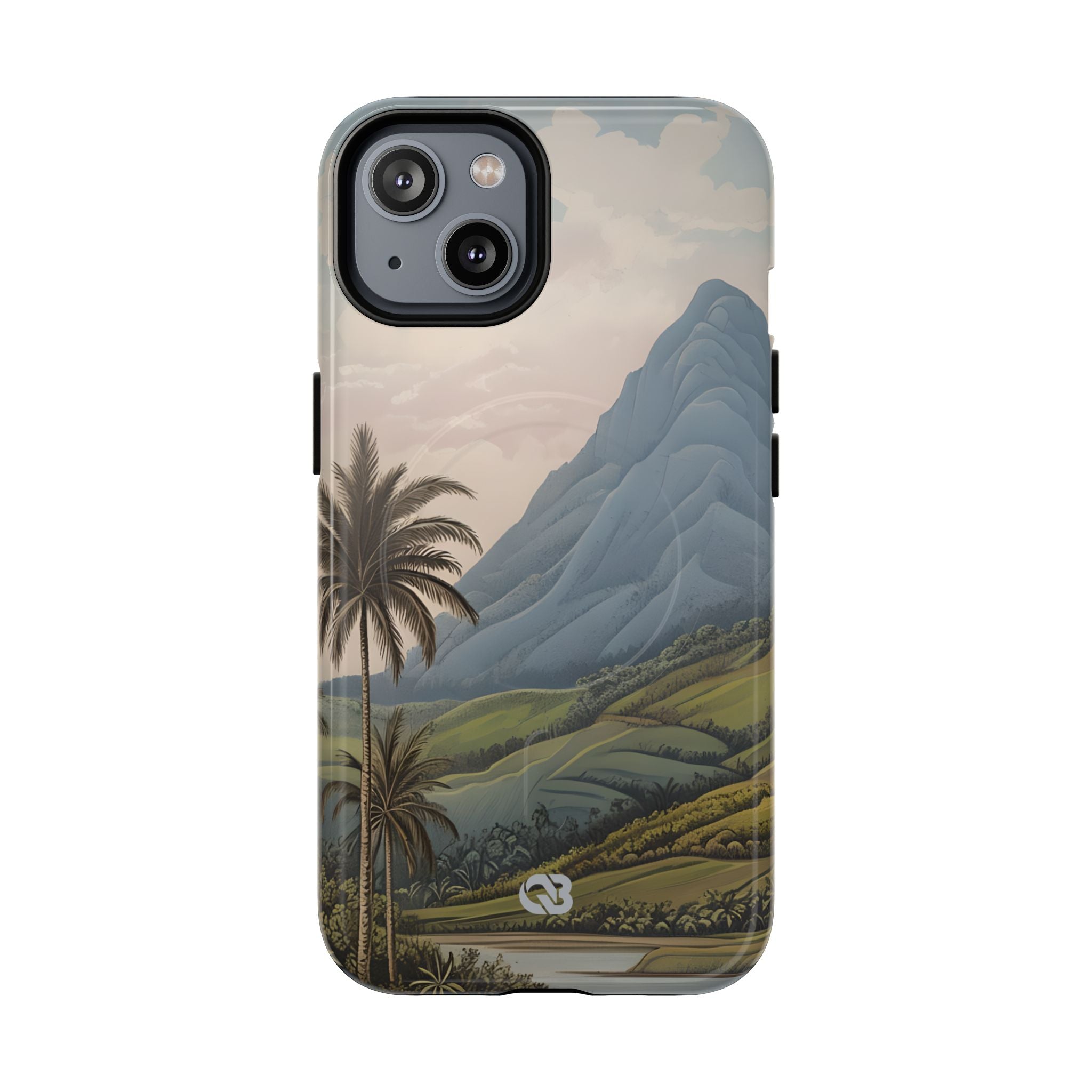 Verdant Blue Summit · Tough+ Phone Case for iPhone · Magsafe