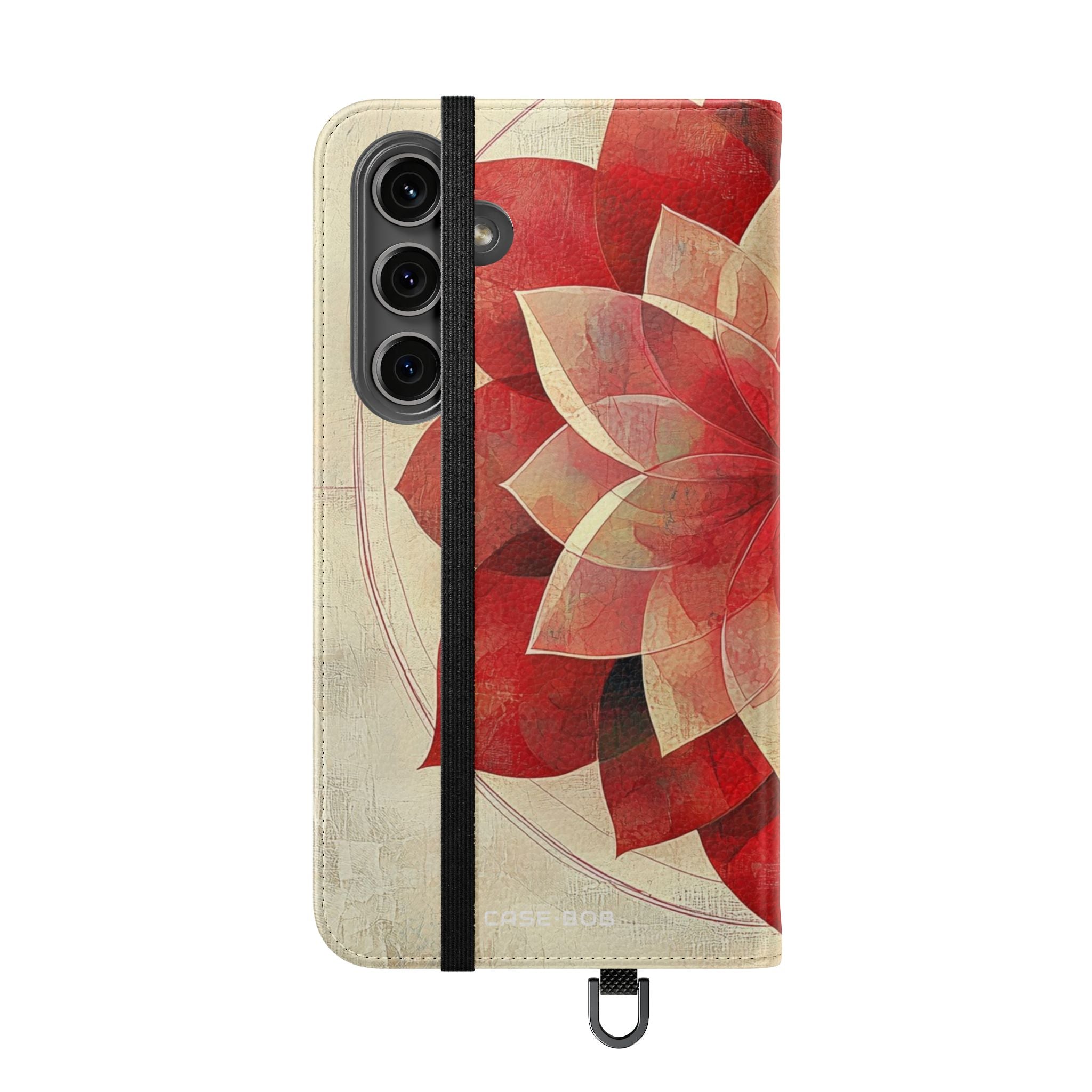 Crimson Bloom - Samsung S24 Plus Case - Wallet