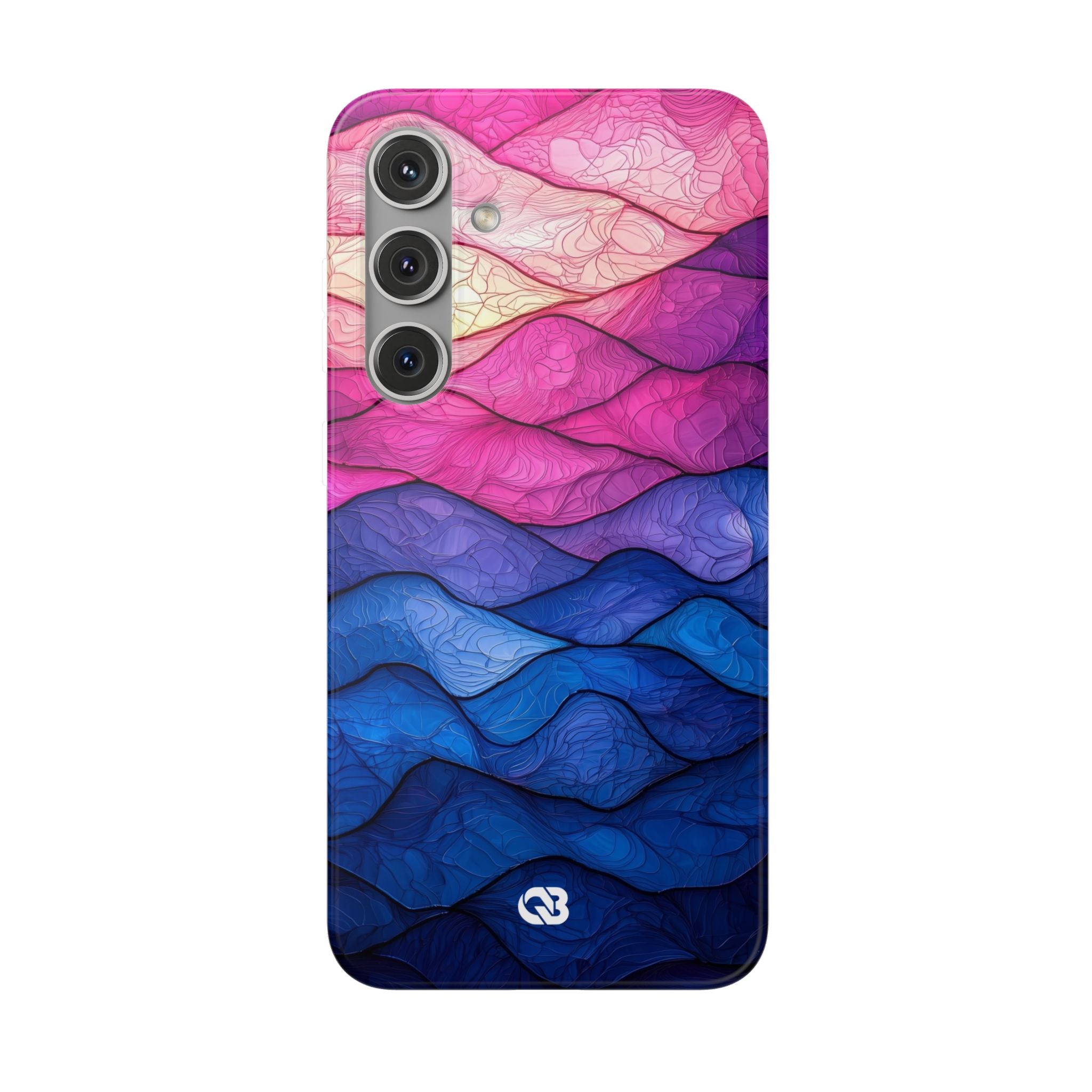 Electric Ridge Flow · Soft Phone Case for Samsung