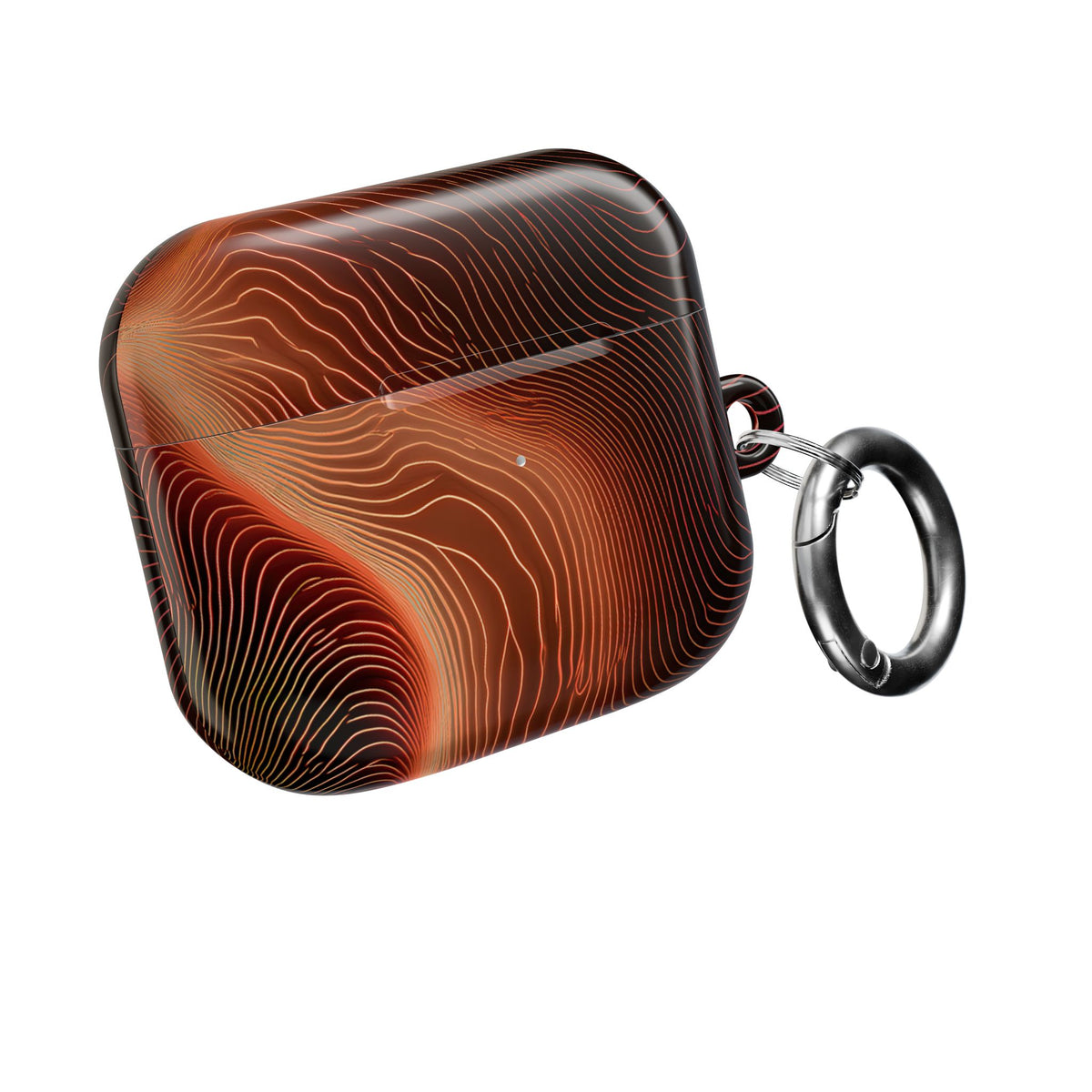 Caldera Ridge · Hard Case for AirPods & AirPods Pro · Orange
