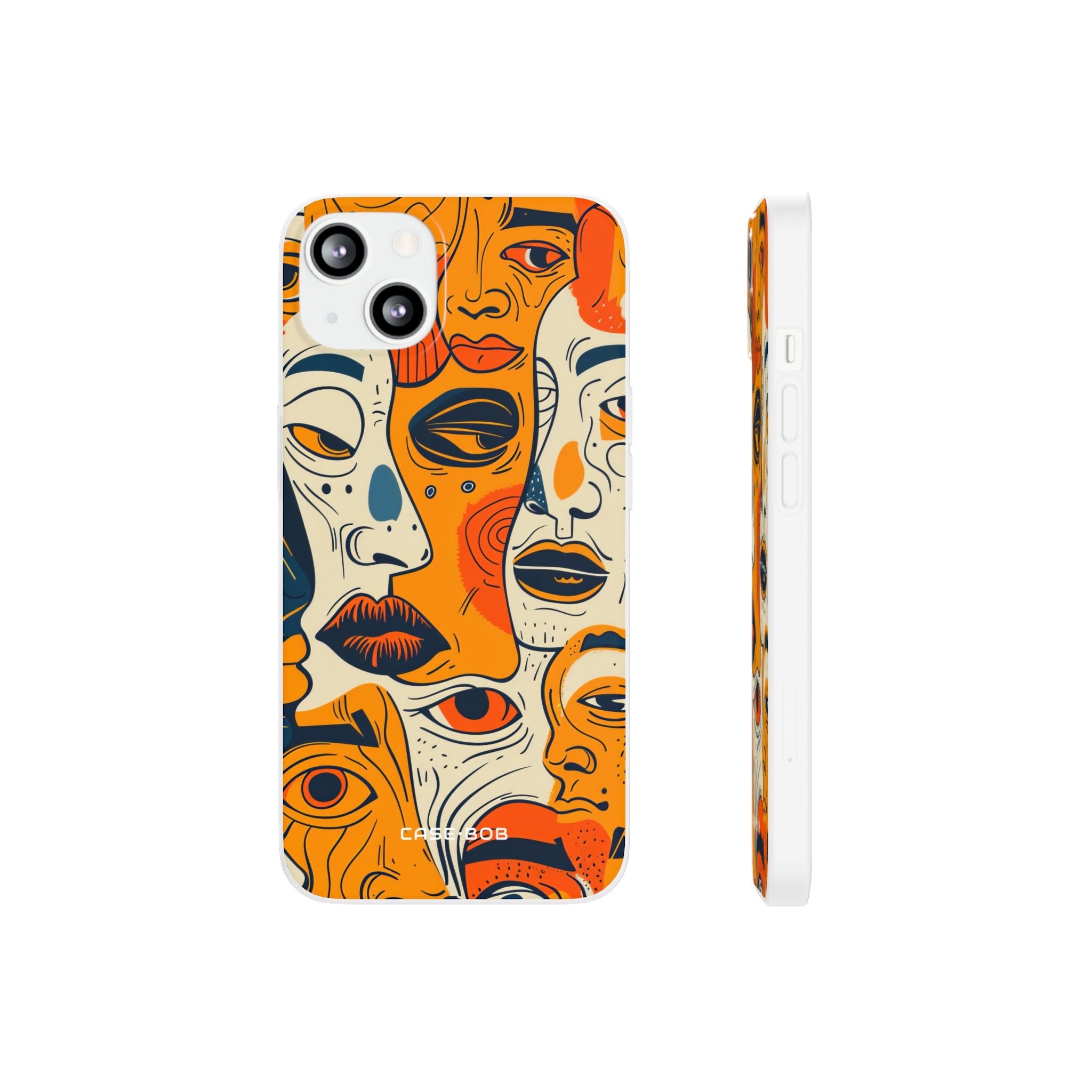 Verwarde gezichten zonsondergang iPhone 13 - Soft