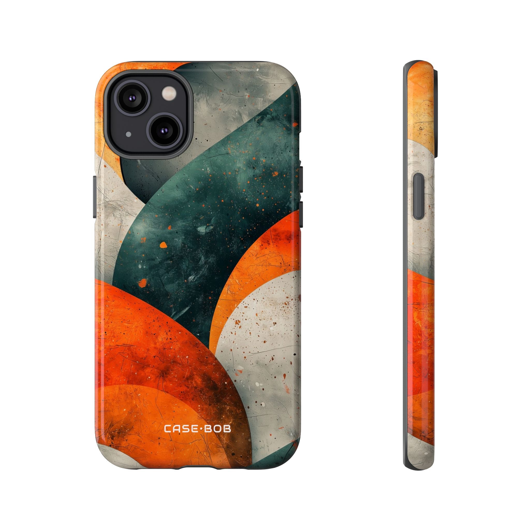 Crimson Wave iPhone 14 Plus Case - Tough