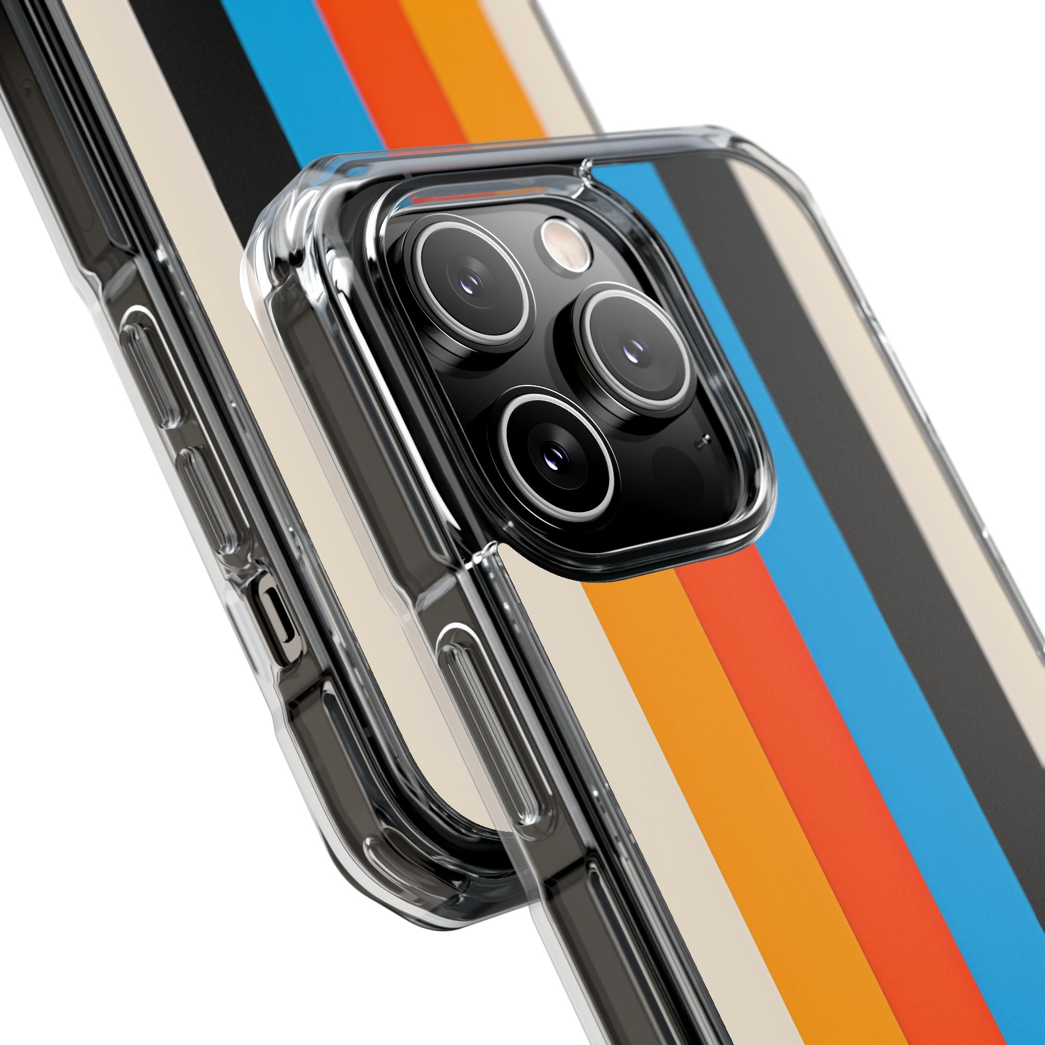 Lebendige Streifen Harmonie iPhone 14 Pro Case - Impact