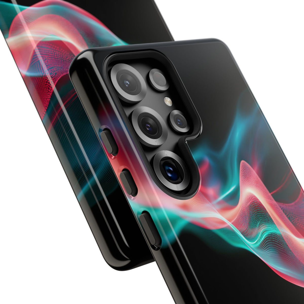 Digital Frequency · Tough Phone Case for Samsung · Black