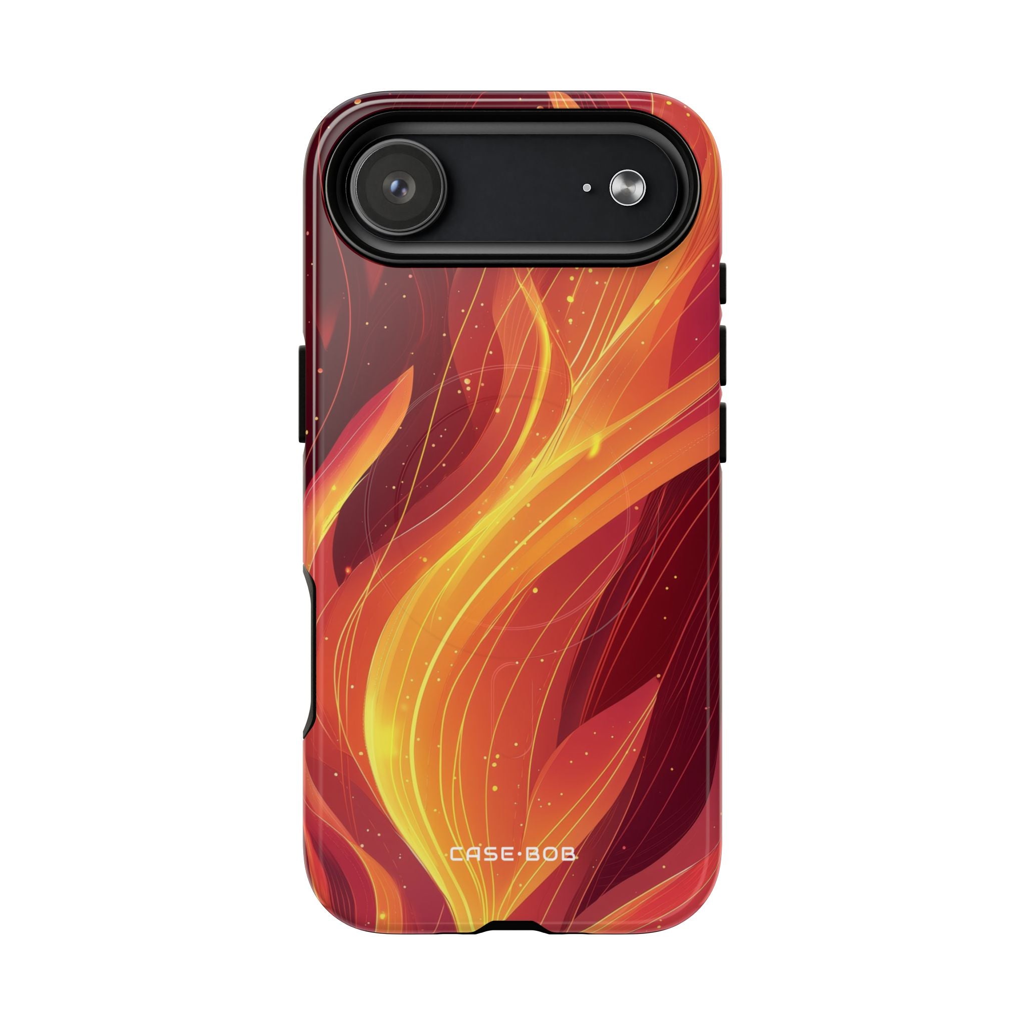 Flaming Flow iPhone 17 Air Case - Tough+ - CASE•BOB
