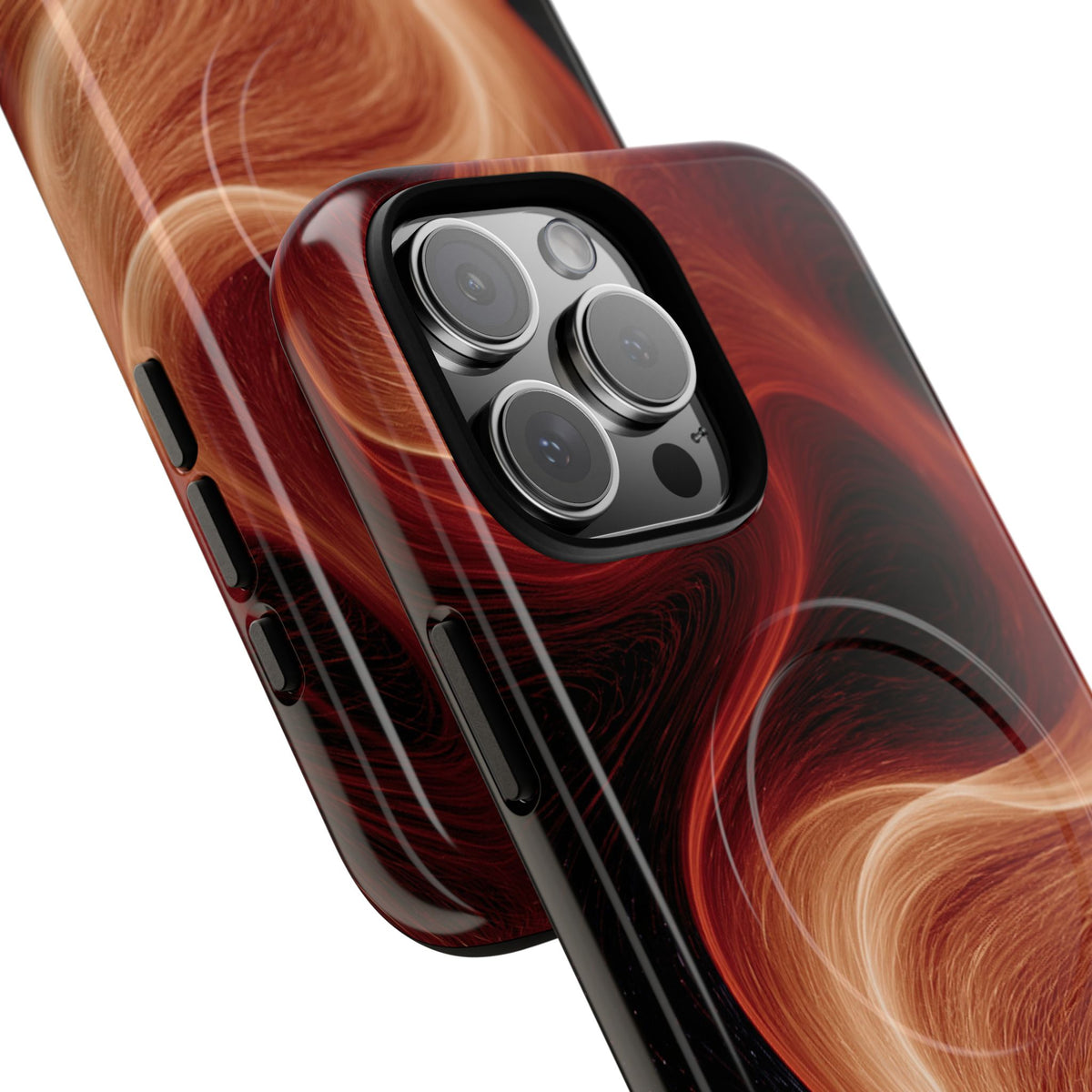 Solar Ember Flow · Tough 2.0 Magnetic Phone Case for iPhone · Orange