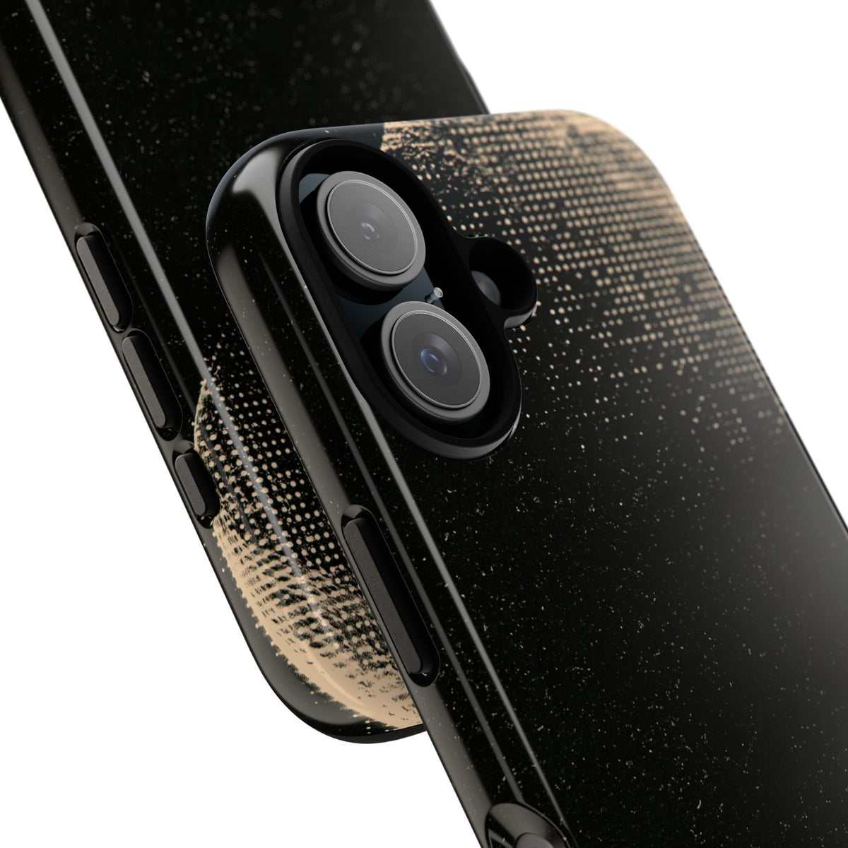 Lunar Metropolis Nocturne · Tough Phone Case for iPhone · Black