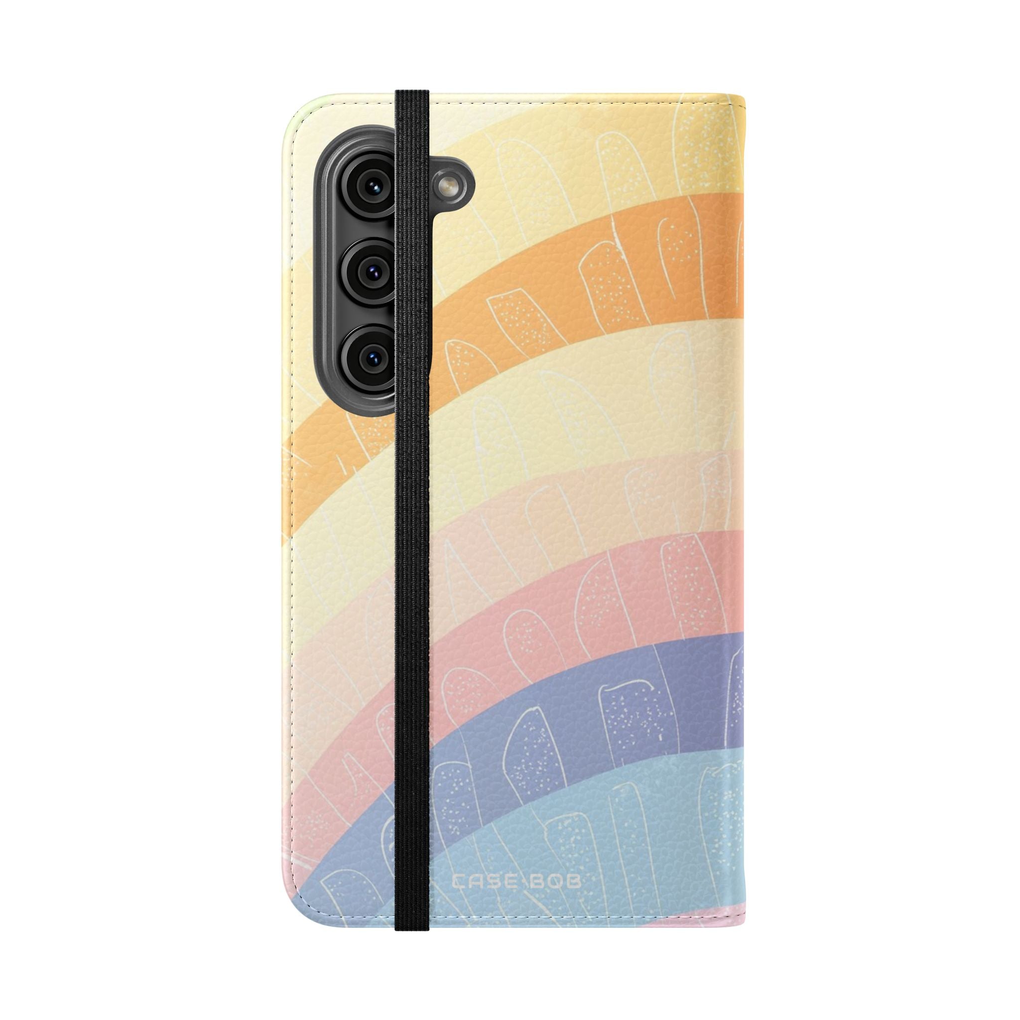 Pastel Rainbow Glow - Samsung S23 Case - Wallet