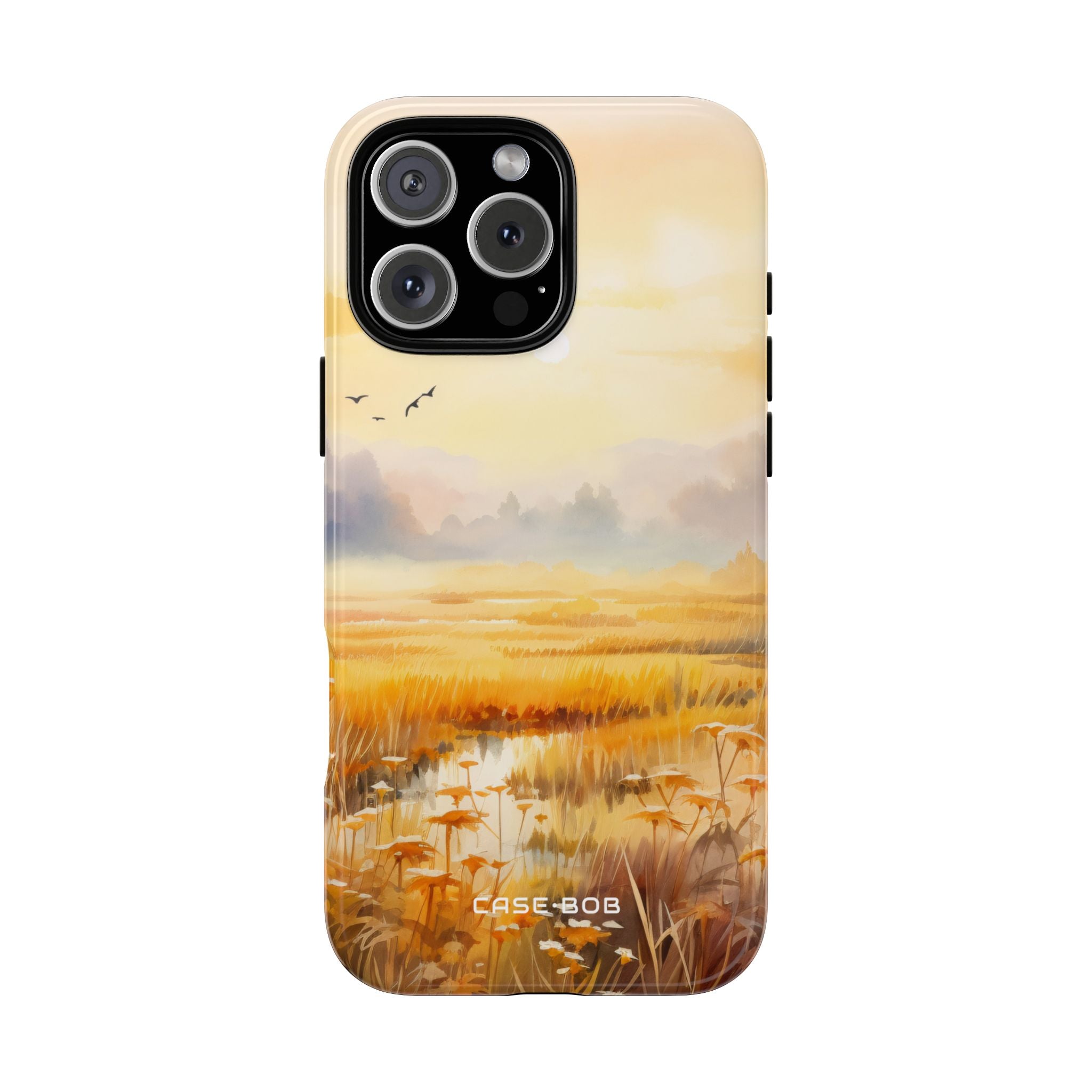 Glowing Sunrise iPhone 16 Pro Max Case - Tough