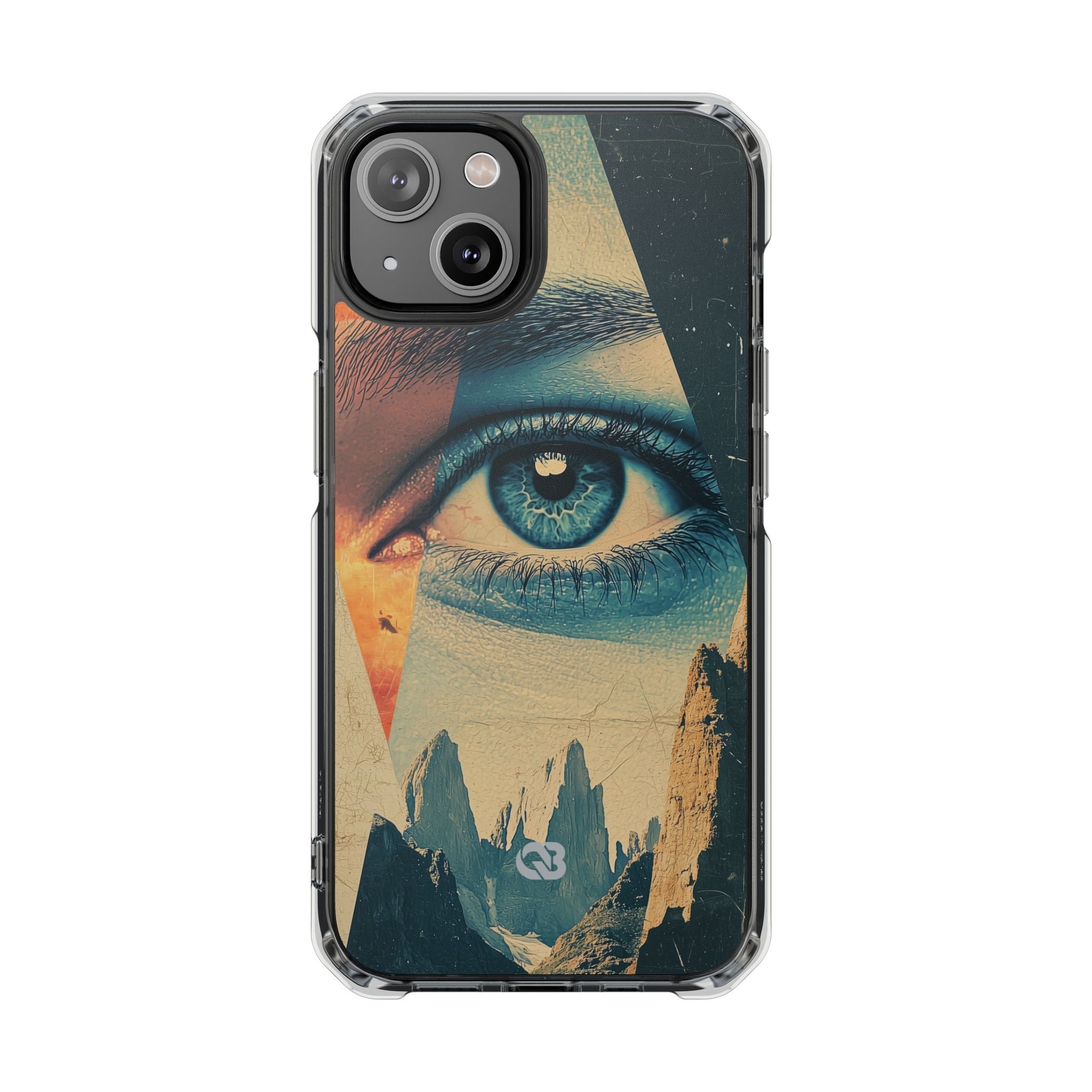 Fragmented Peak Gaze · Impact Phone Case for iPhone · Magsafe