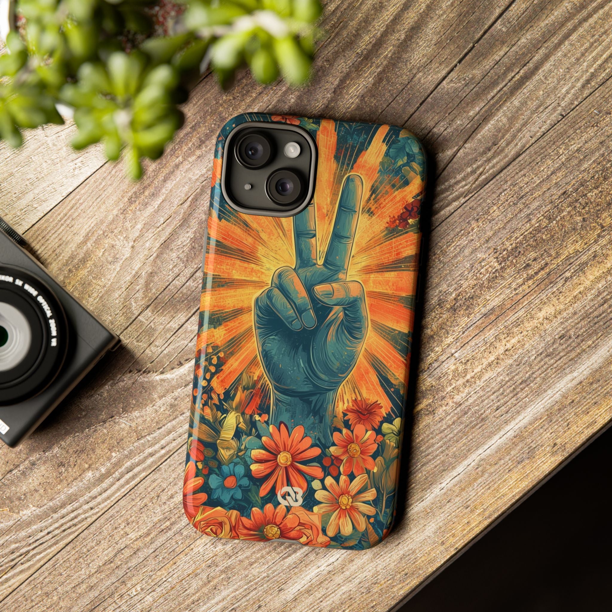 Radiant Peace Bloom · Tough Phone Case for iPhone