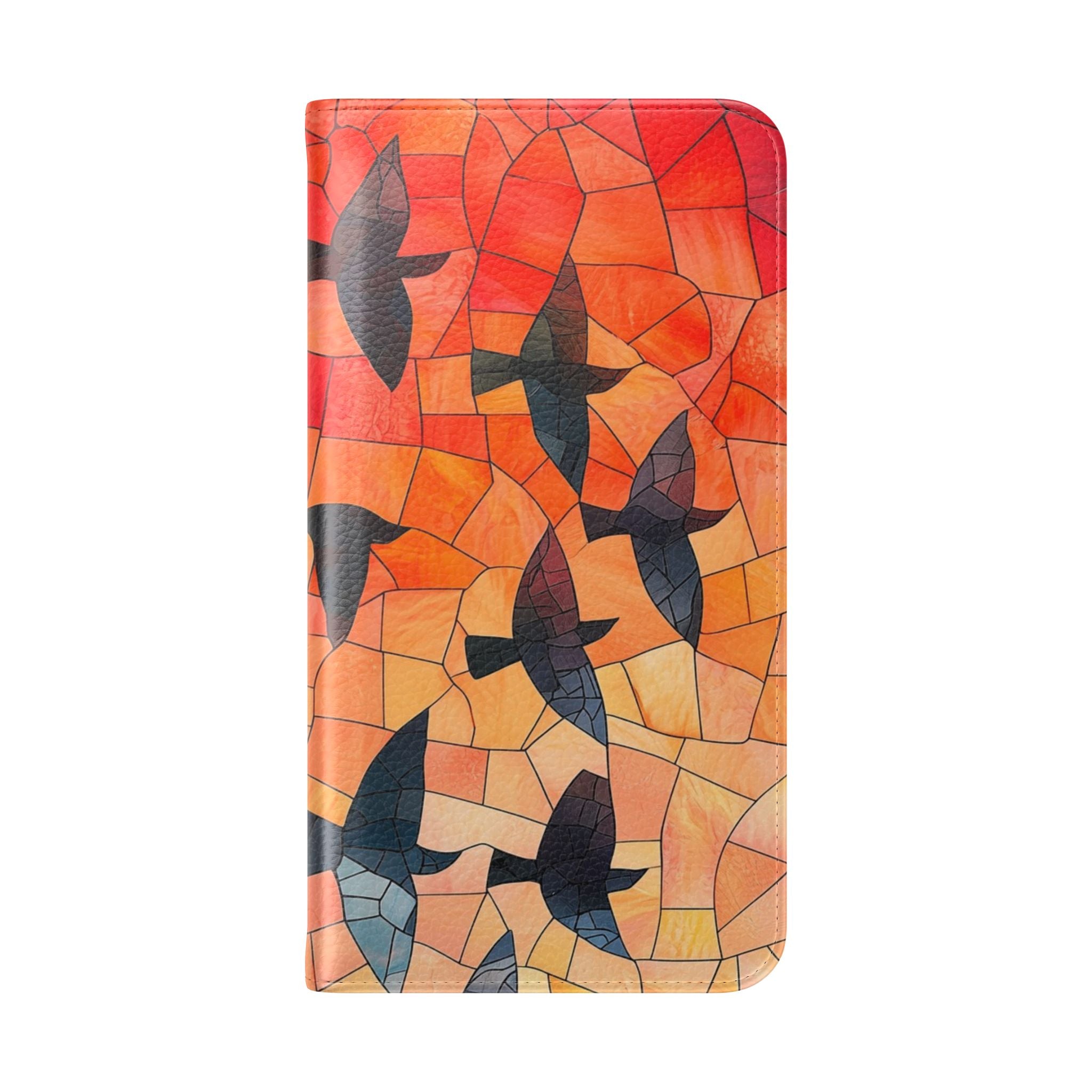 Stained Glass Birds - Samsung S23+ Case - Wallet