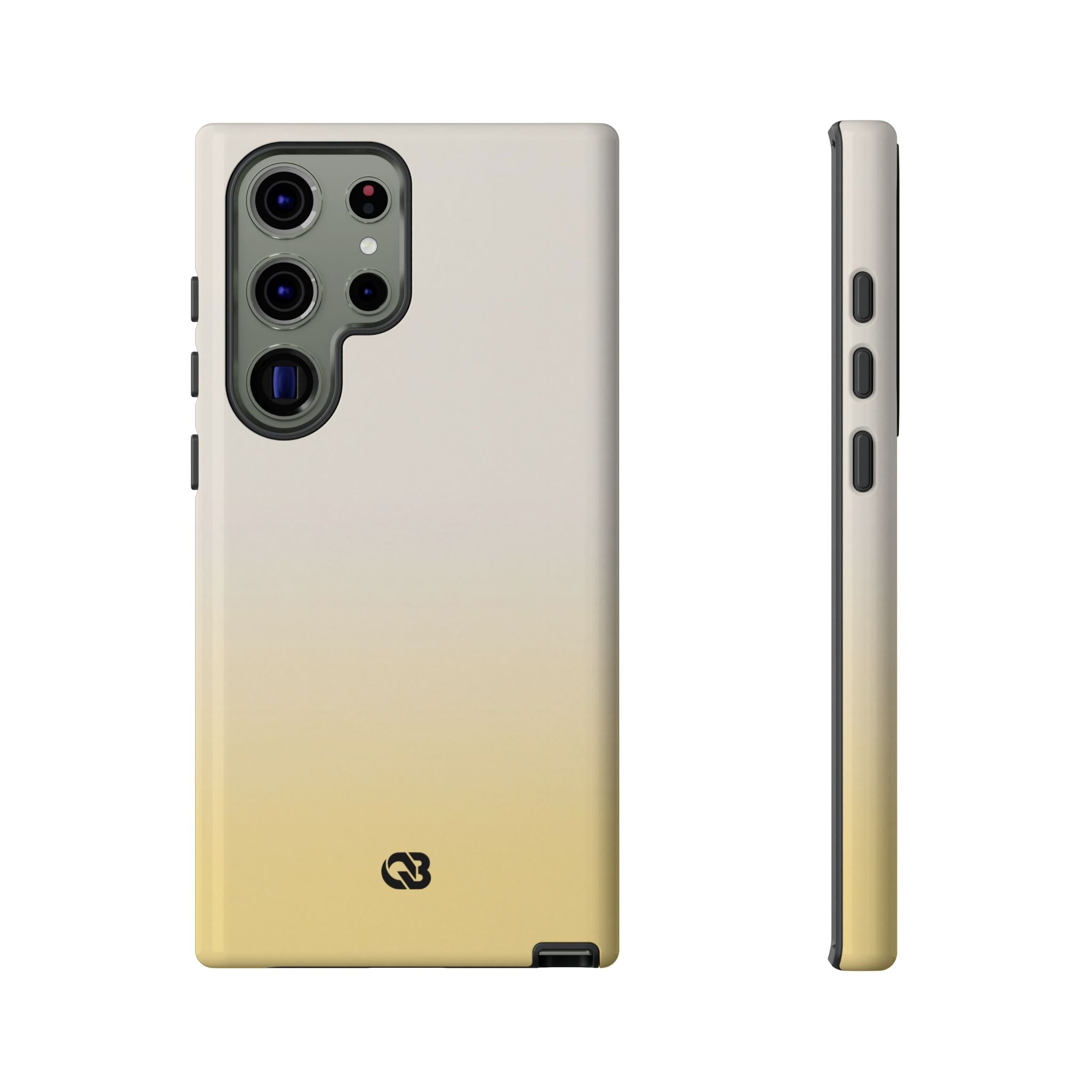 Yellow Tough Phone Case for Samsung - Bleached Citron Haze