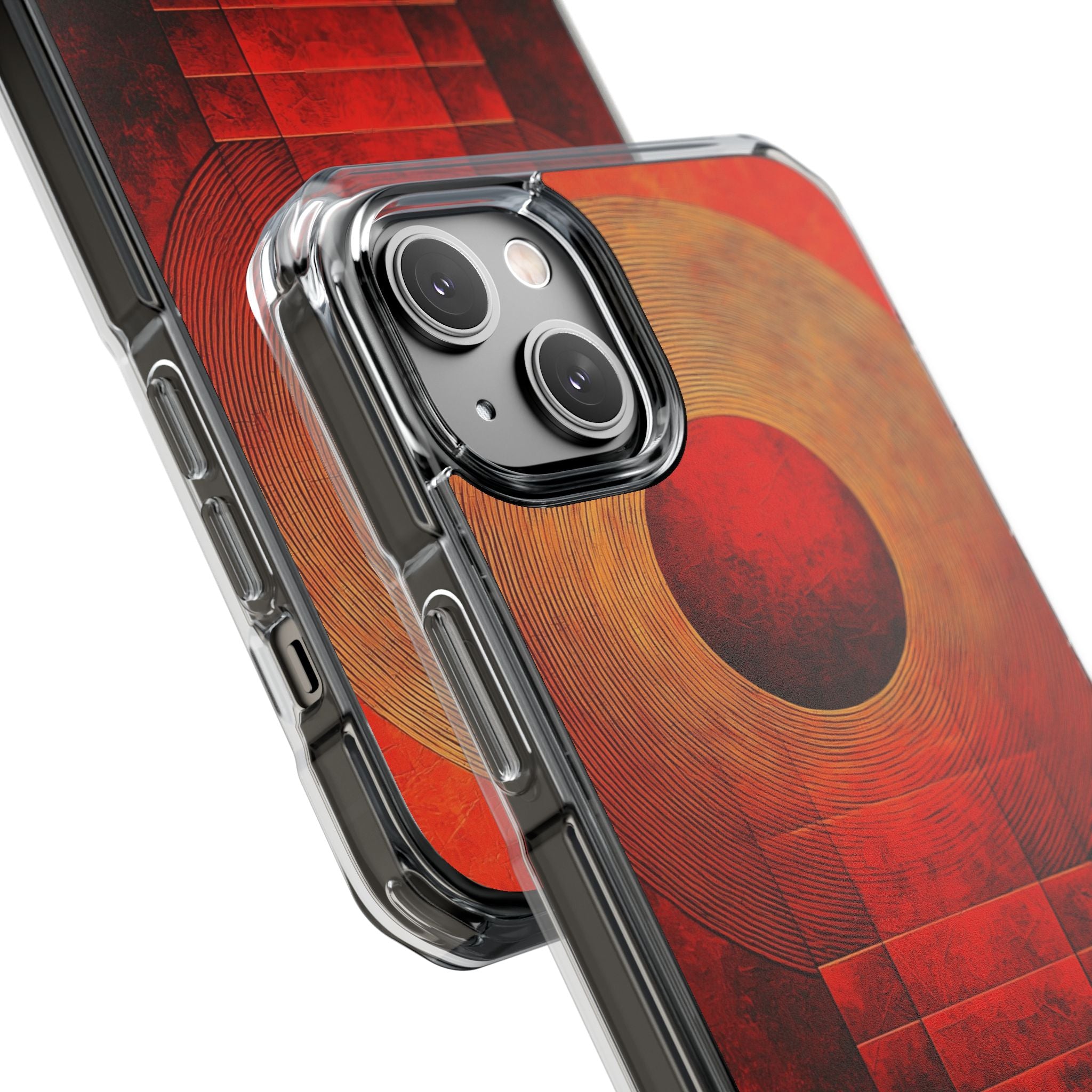 Crimson Solar Halo · Impact Phone Case for iPhone · Magsafe