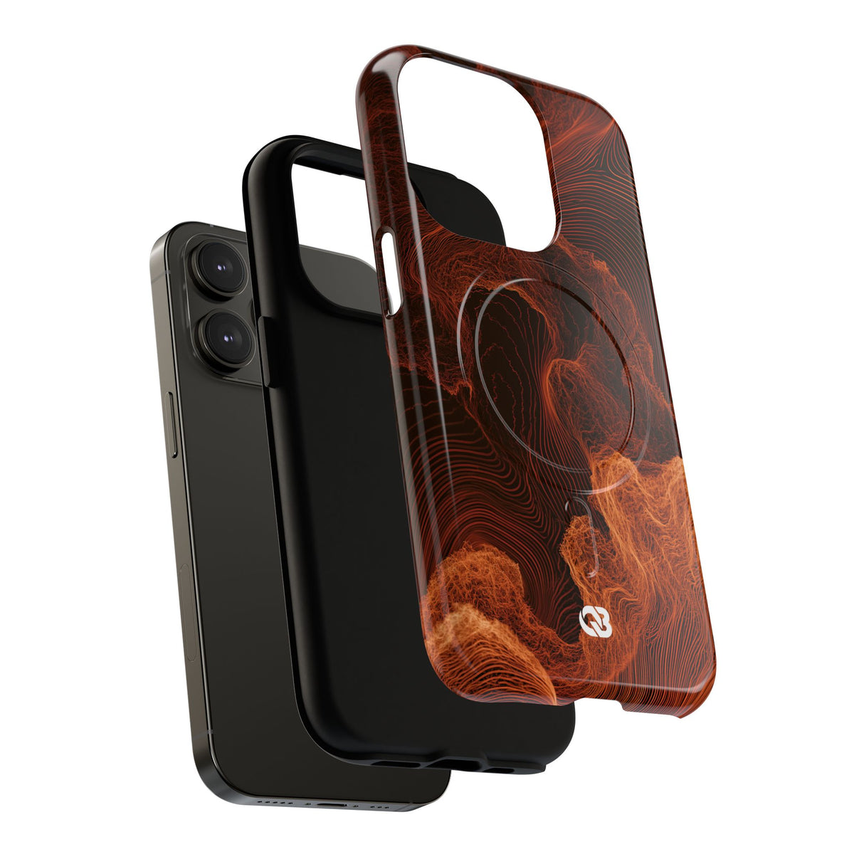 Amber Filament · Tough 2.0 Magnetic Phone Case for iPhone · Orange