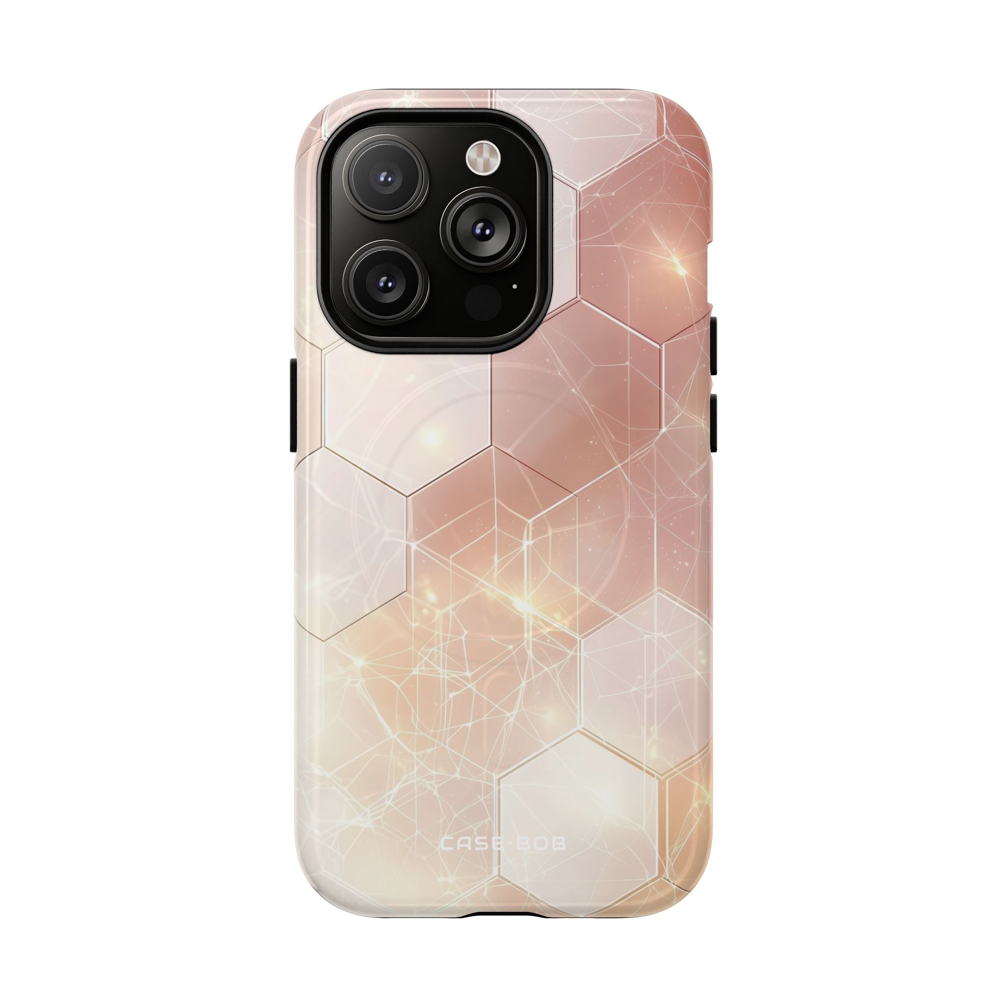 Honeycomb Glow iPhone 14 Pro Case - Tough+