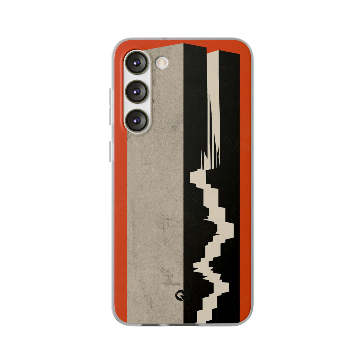 Orange Lite Phone Case for Samsung - Orange Monolith Rift