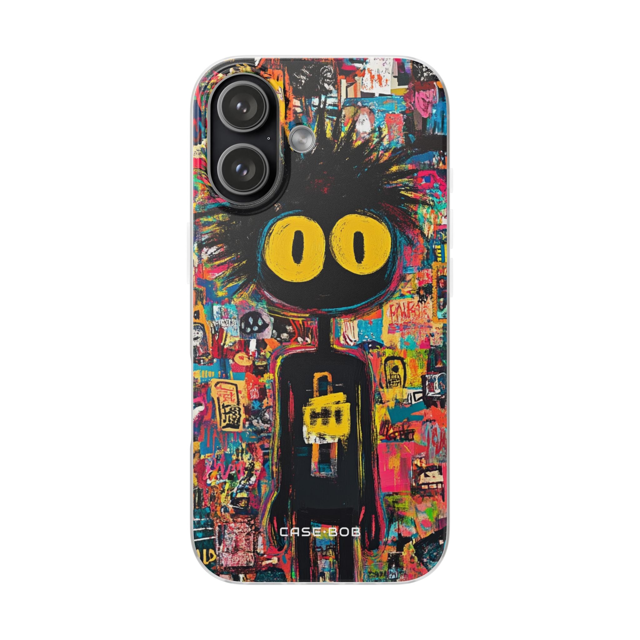 Spiky Shadow iPhone 17 Case - Soft - CASE•BOB