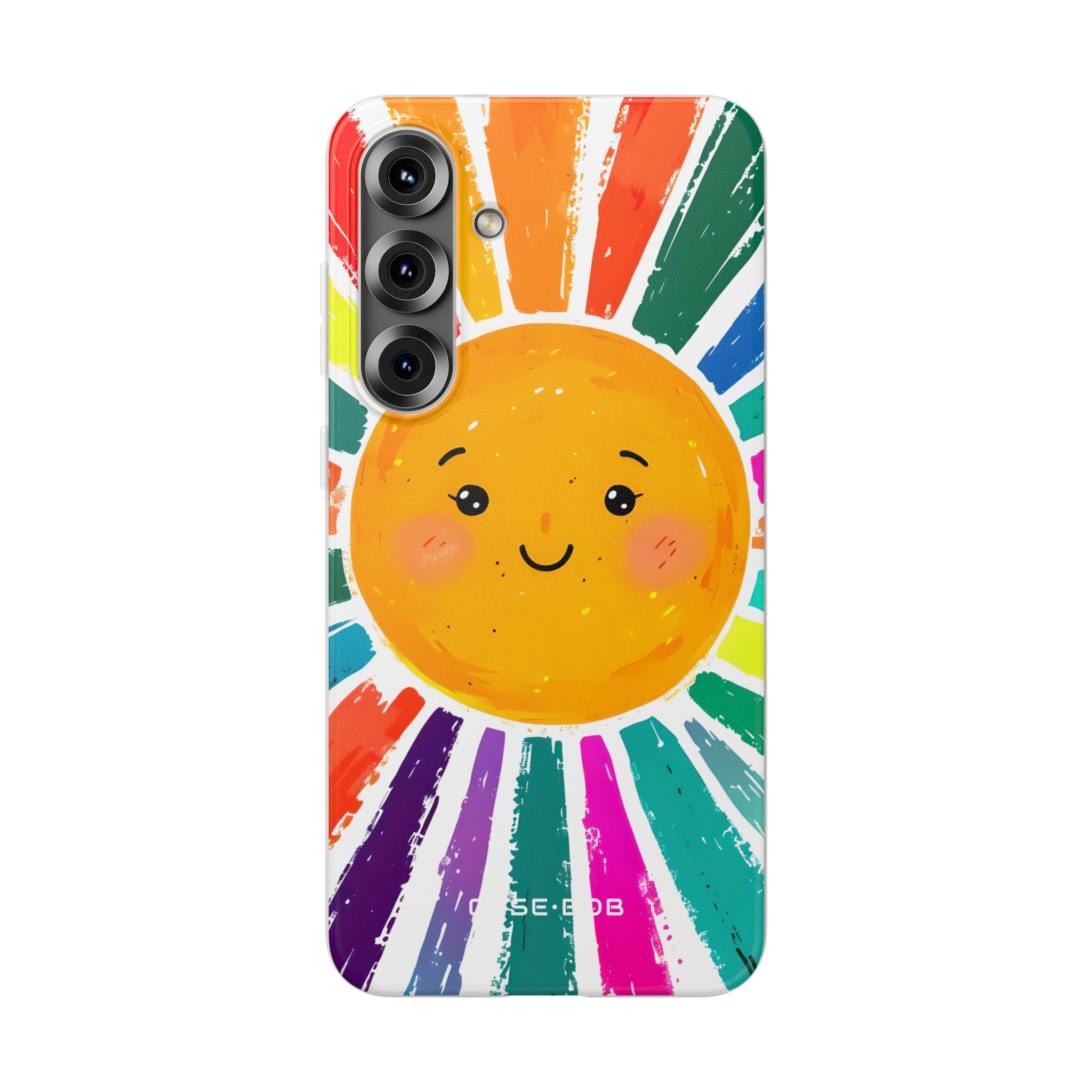 Smiling Sunburst Samsung S25 Plus Case - Soft