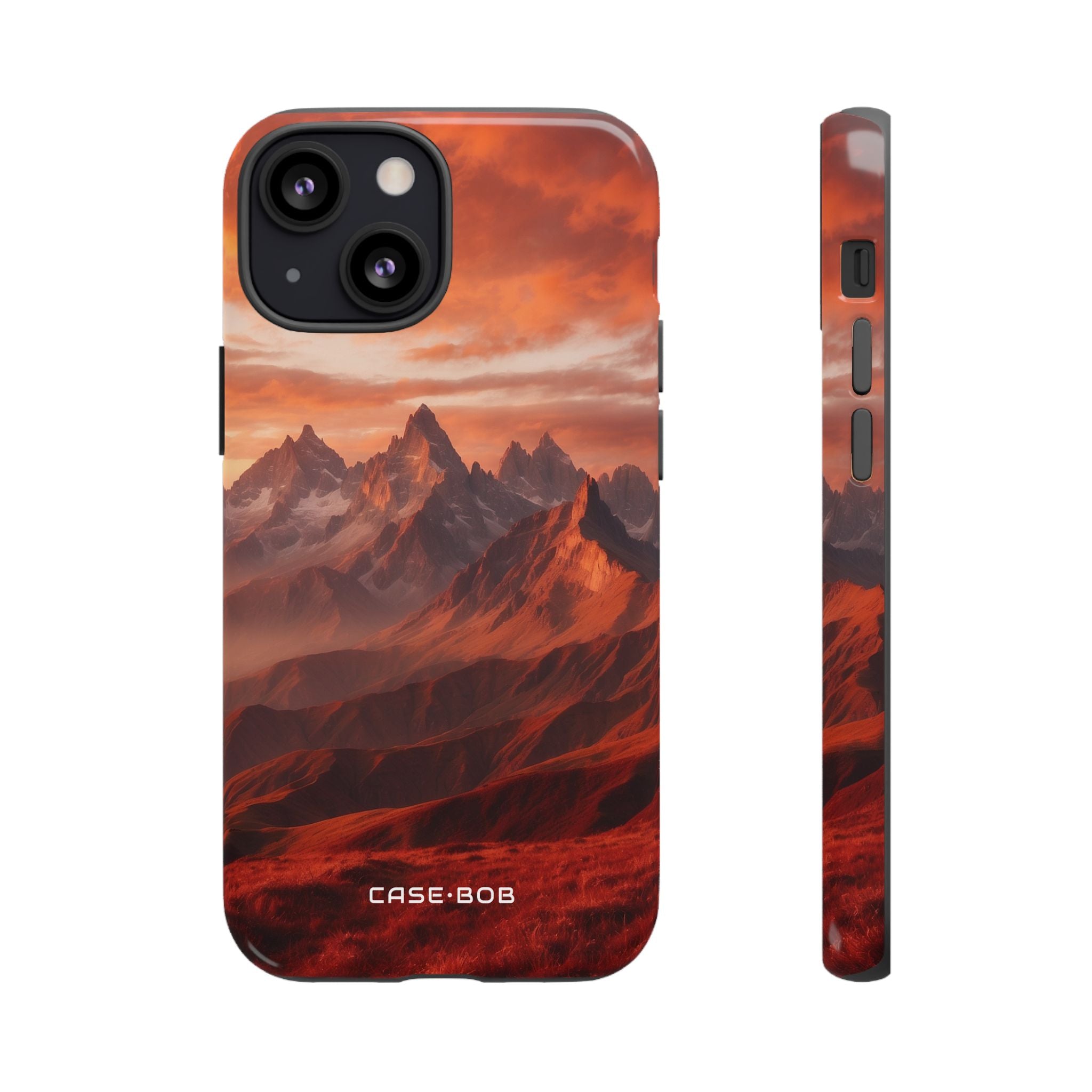 Jagged Glow iPhone 13 Mini Case - Tough