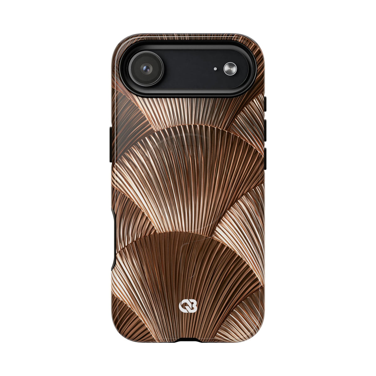 Rose Gilded Fan · Tough 2.0 Magnetic Phone Case for iPhone · Gold