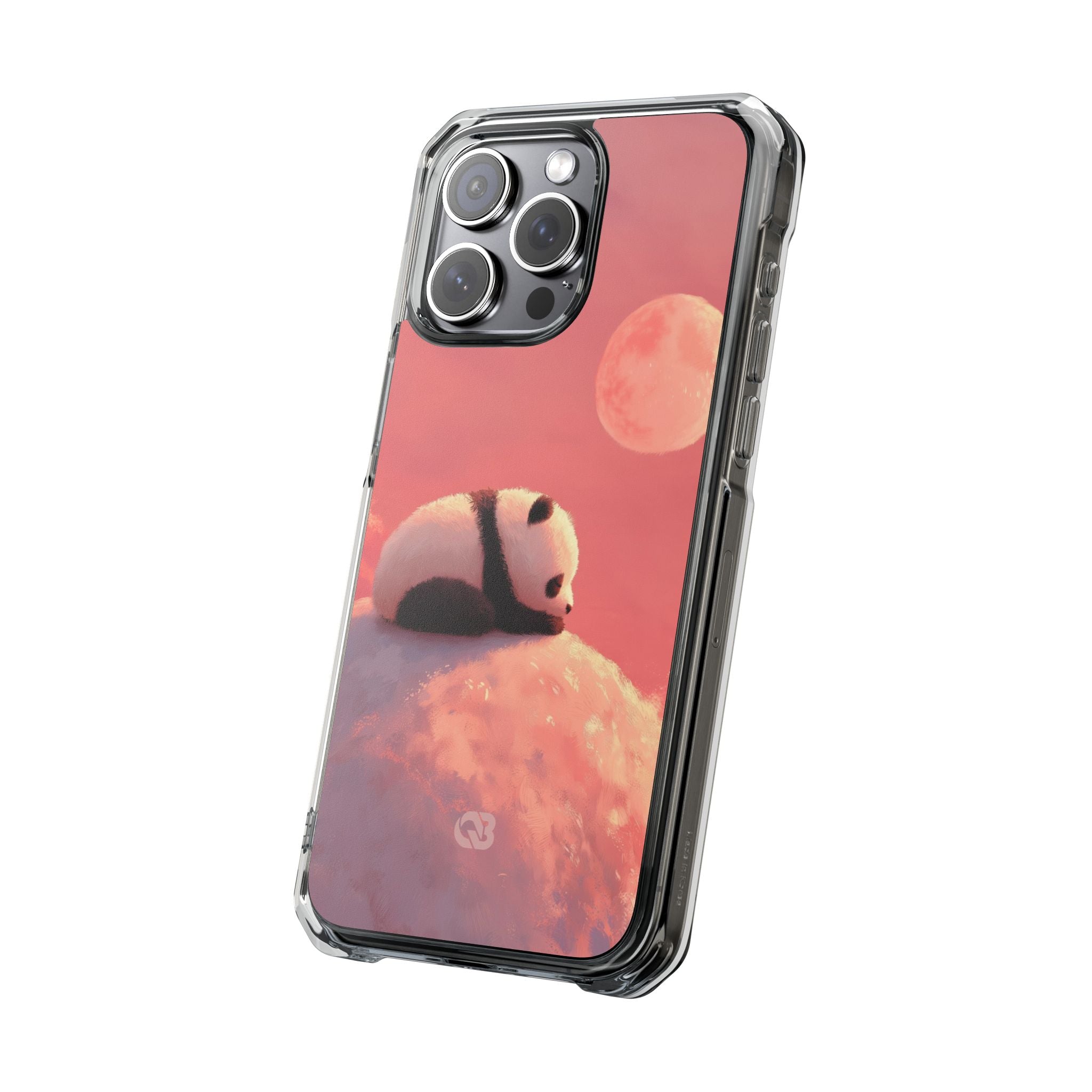 Rose Moon Panda · Impact Coque de téléphone pour iPhone · Magsafe
