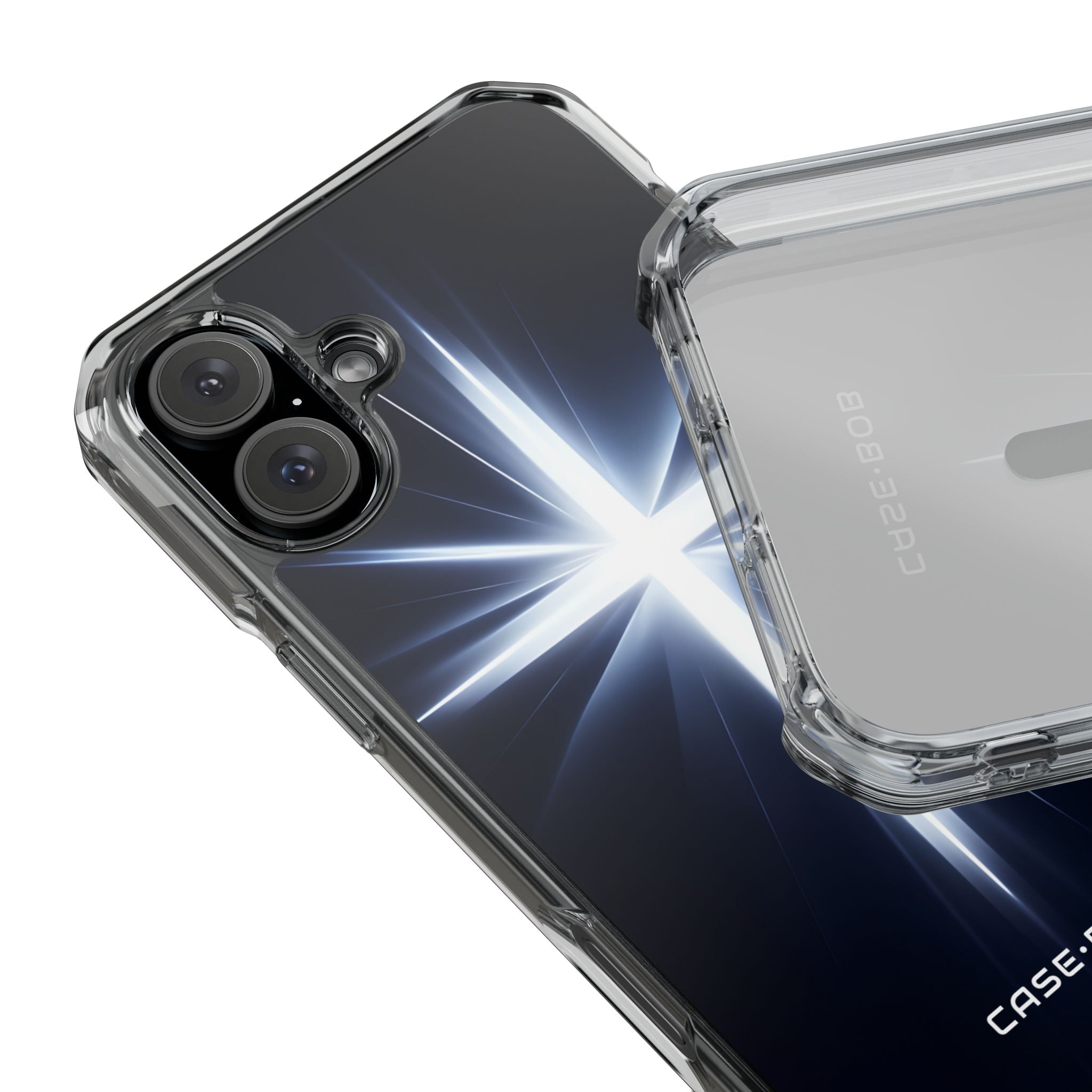 Glødende Crossburst iPhone 16 Plus Cover - Impact