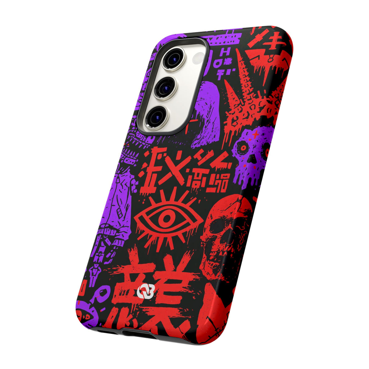 Underground Cyber Glyphs · Tough Phone Case for Samsung · Black