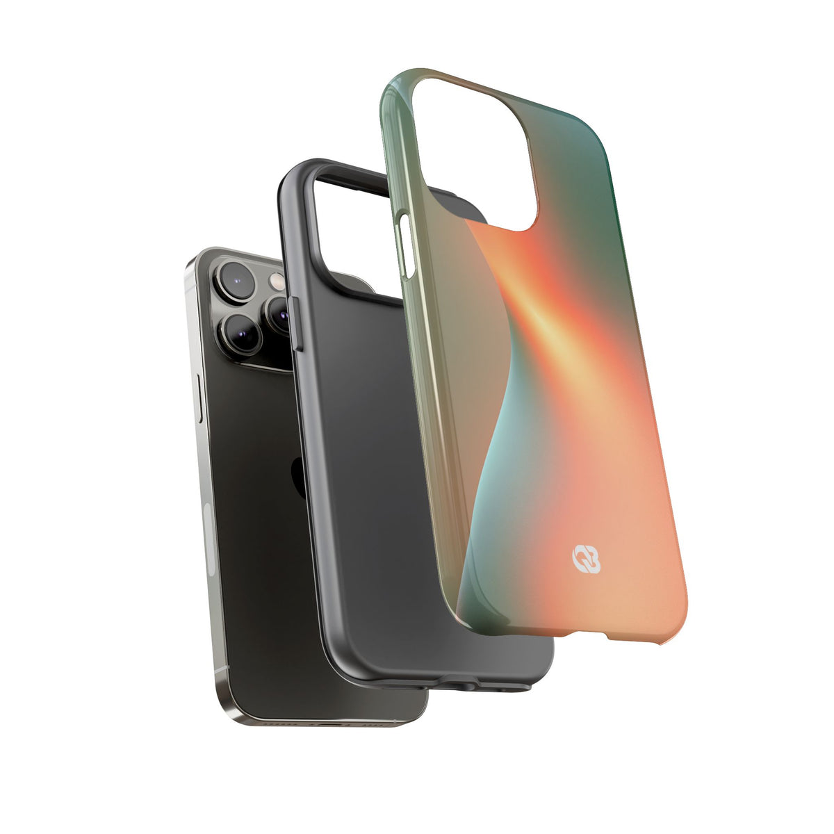 Radiant Contour · Tough Phone Case for iPhone · Orange