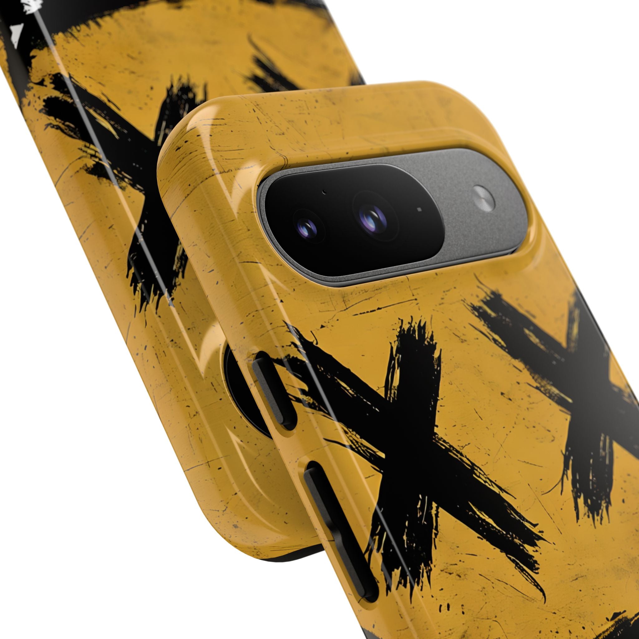 Jagged Smile Yellow Google Pixel 9 Case - Tough