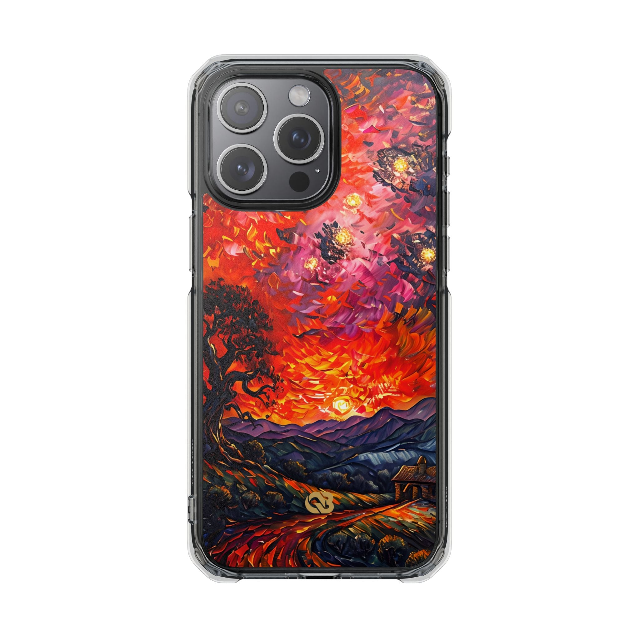 Molten Sky Tree · Impact Coque de téléphone pour iPhone · Magsafe
