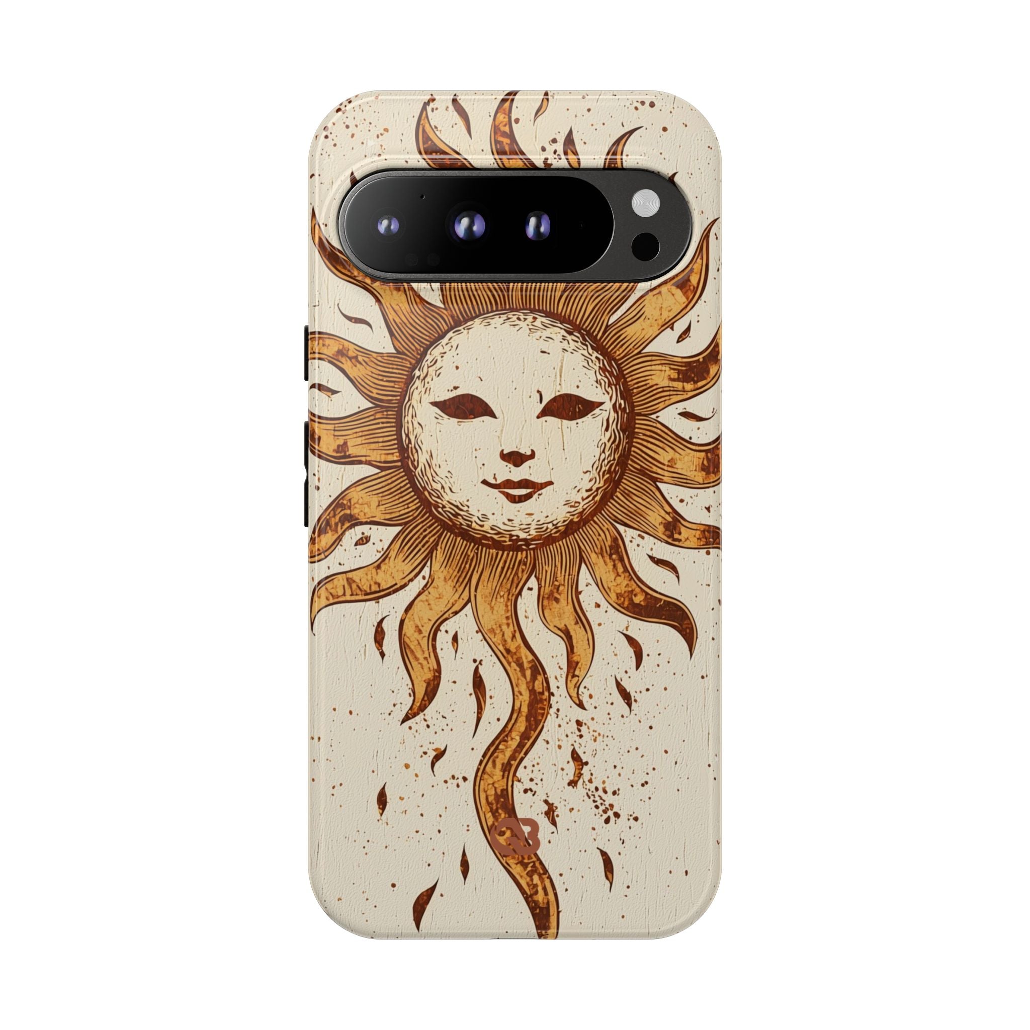 Rustic Solar Mask · Tough Phone Case for Google Pixel