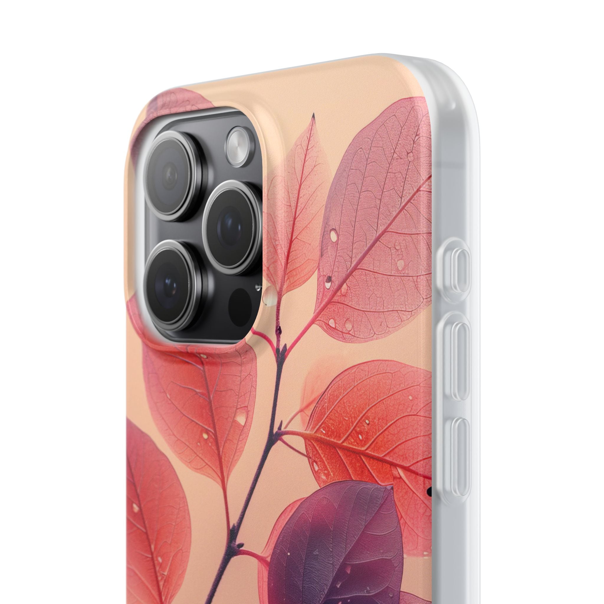 Translucent Branch iPhone 15 Pro Max Case - Soft