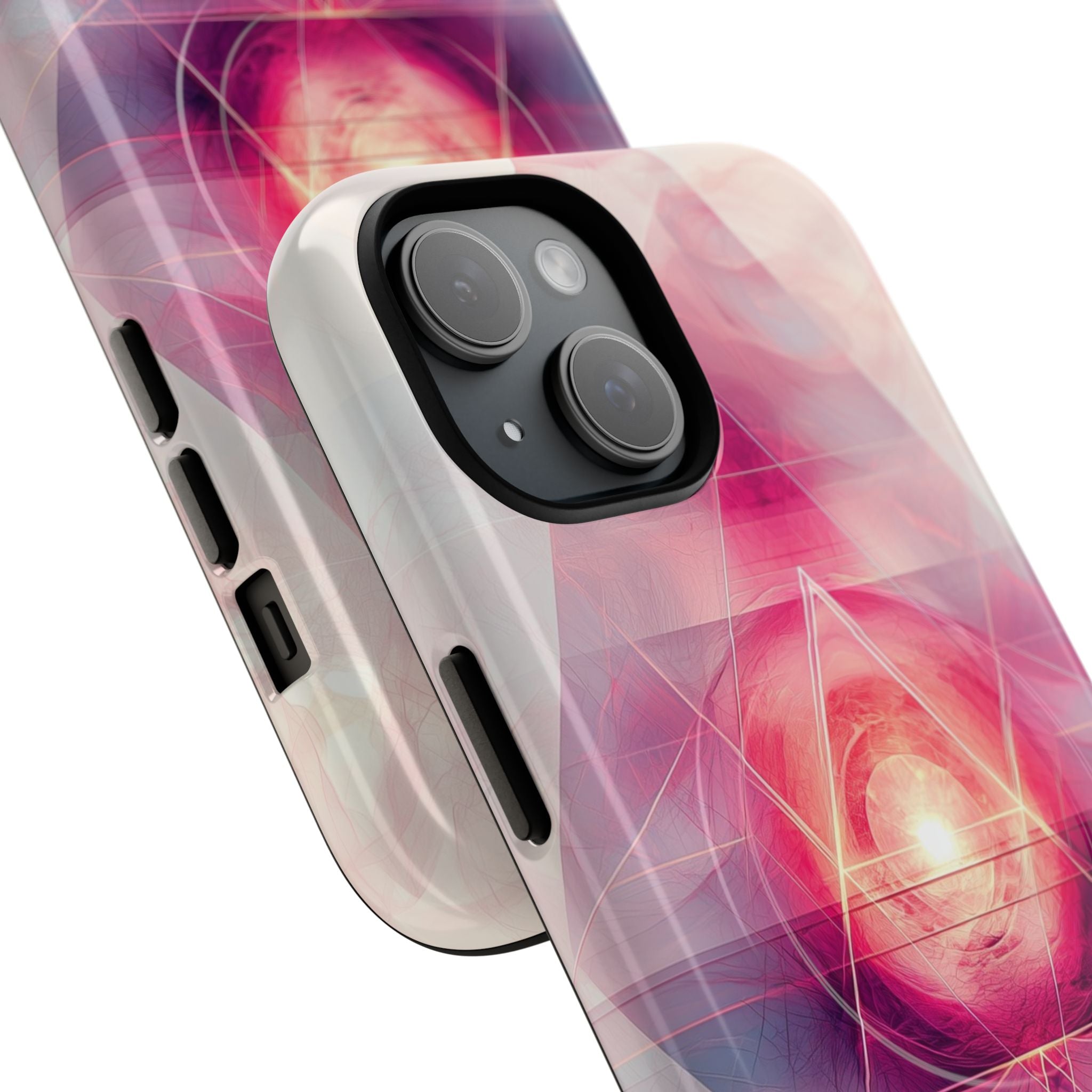 Diamond Glow iPhone 15 Skal - Tough+