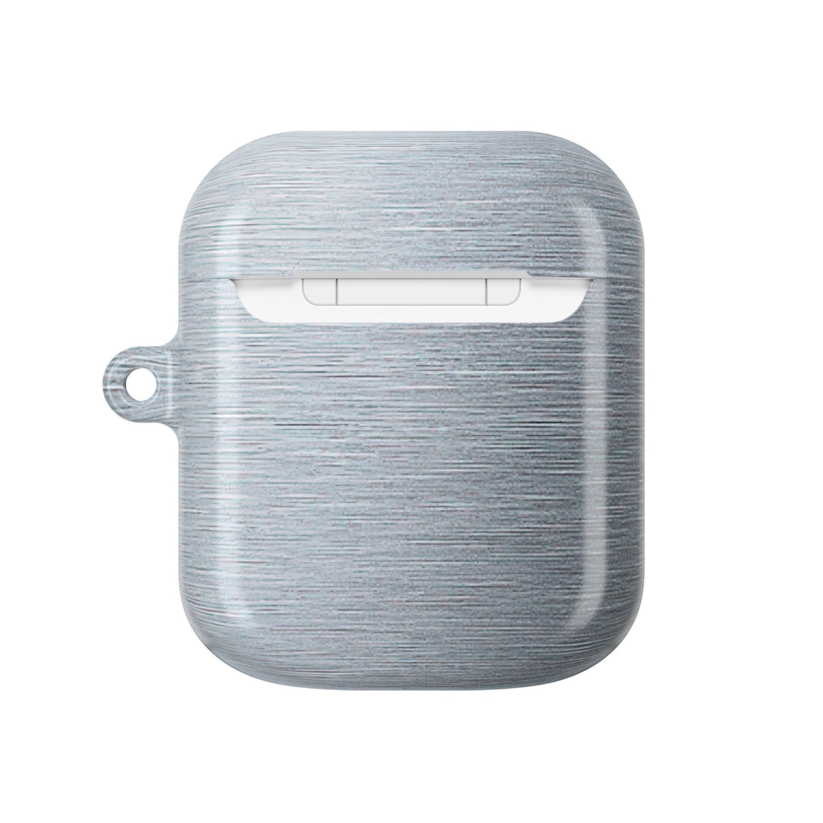 Brushed Aluminum · Hard Case for AirPods & AirPods Pro · Silver