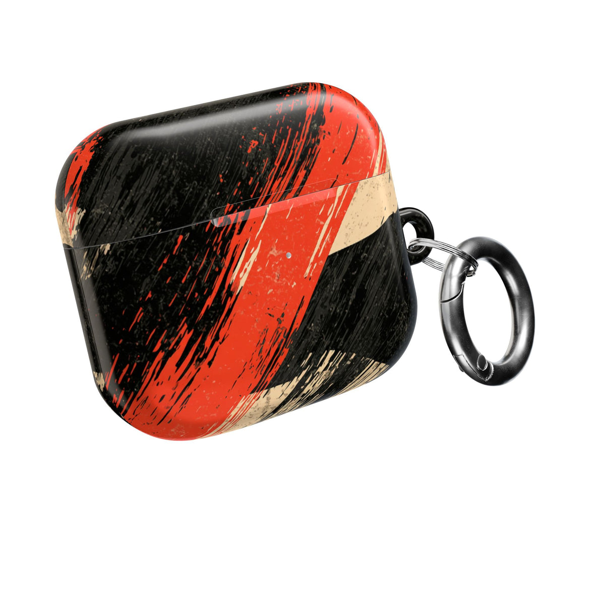 Urban Slash Camo · Hard Case for AirPods & AirPods Pro · Black