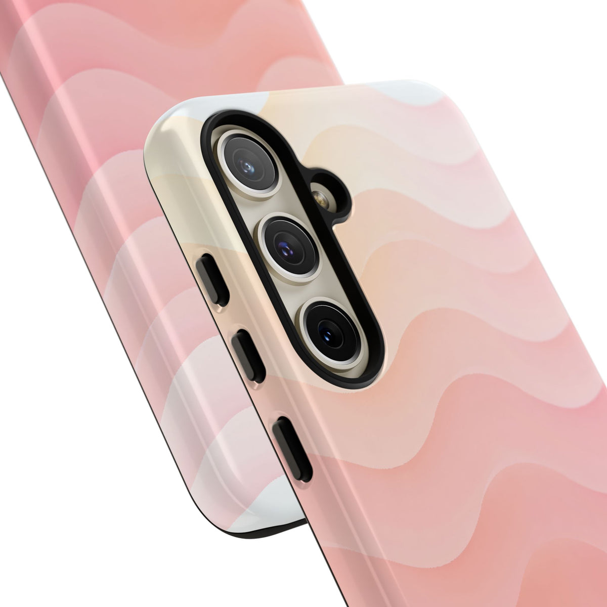 Blush Horizon Waves · Tough Phone Case for Samsung · Pink