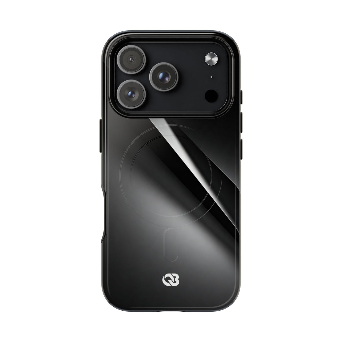 Obsidian Ridge · Tough 2.0 Magnetic Phone Case for iPhone · Black