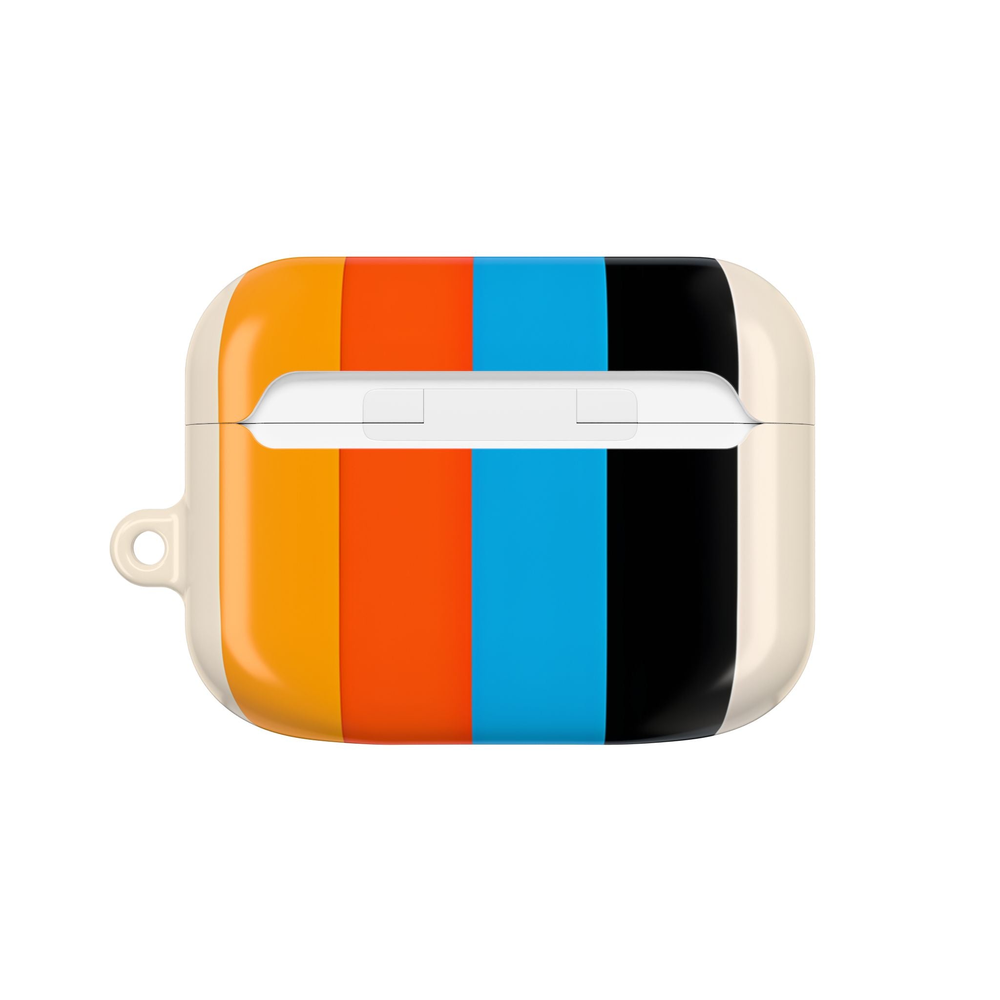Rainbow Stripes Beige - AirPods Case