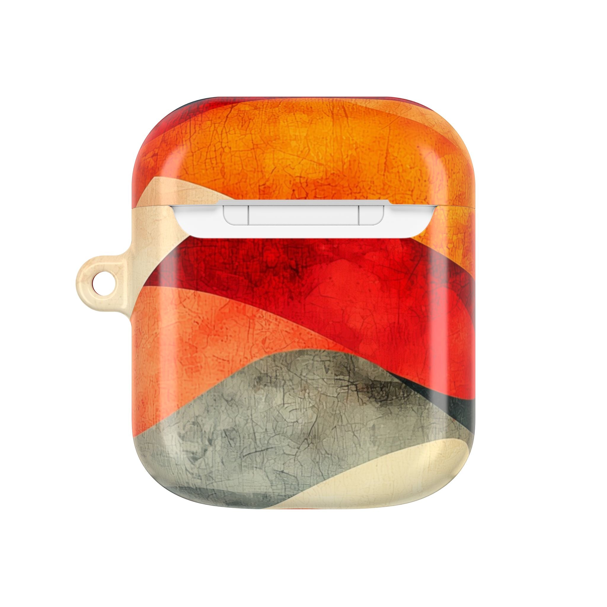 Crimson Ripples - AirPods Case