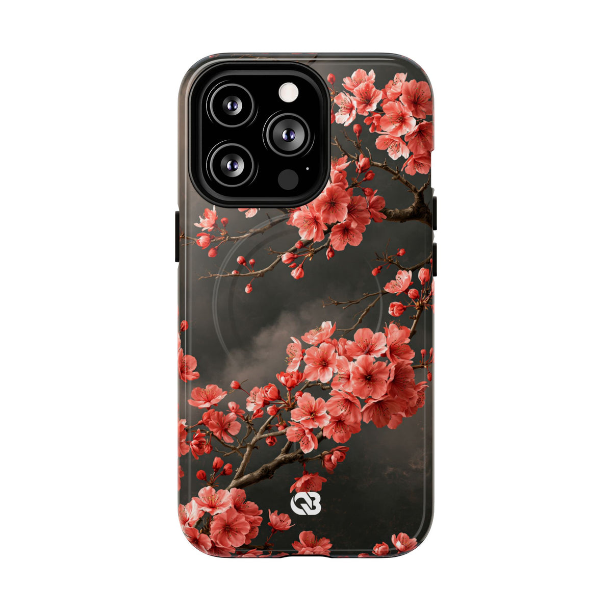 Dark Sakura Nocturne · Tough 2.0 Magnetic Phone Case for iPhone · Black