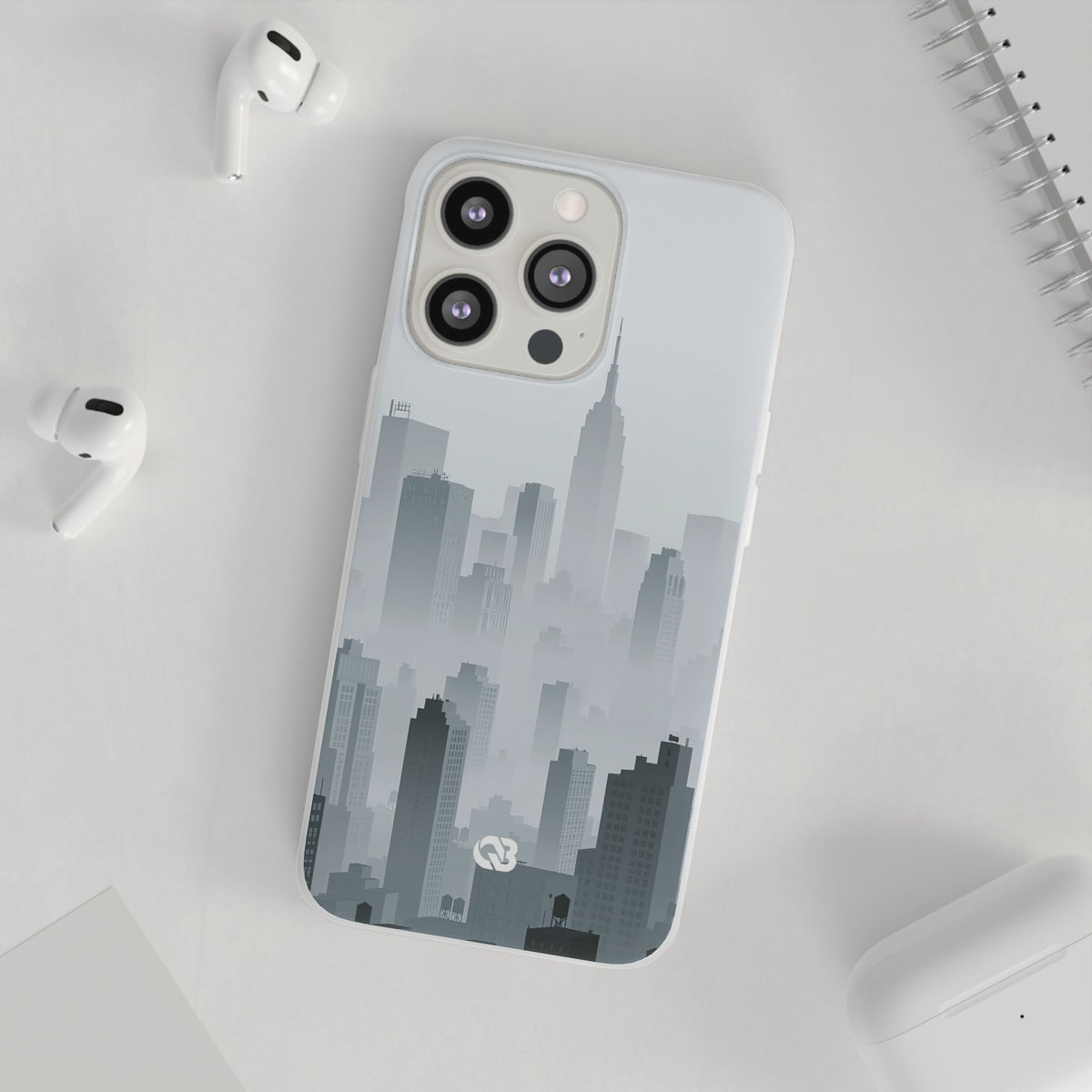 Metropolitan Horizon · Lite Phone Case for iPhone · Grey