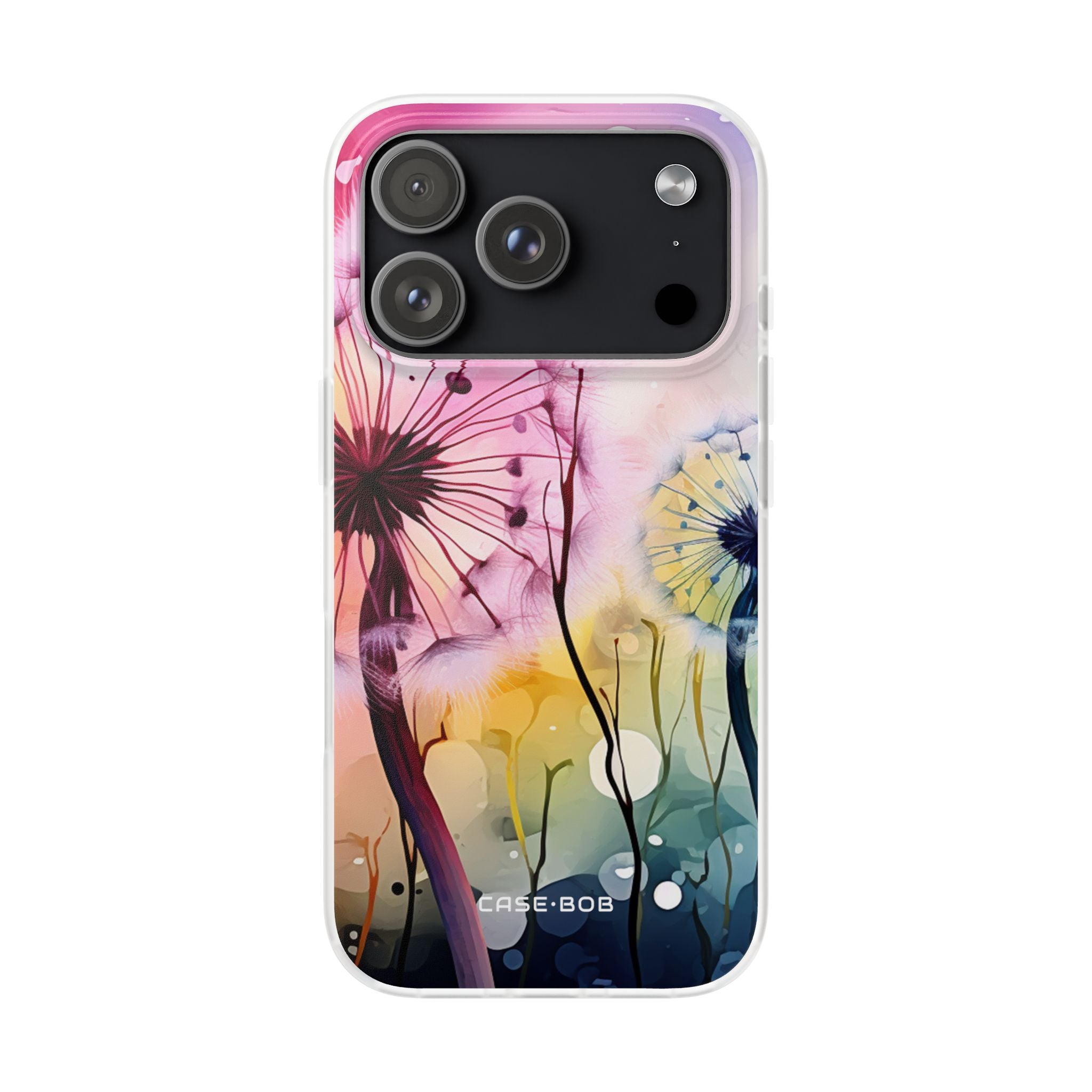 Dandelion Glow iPhone 17 Pro Case - Soft - CASE•BOB