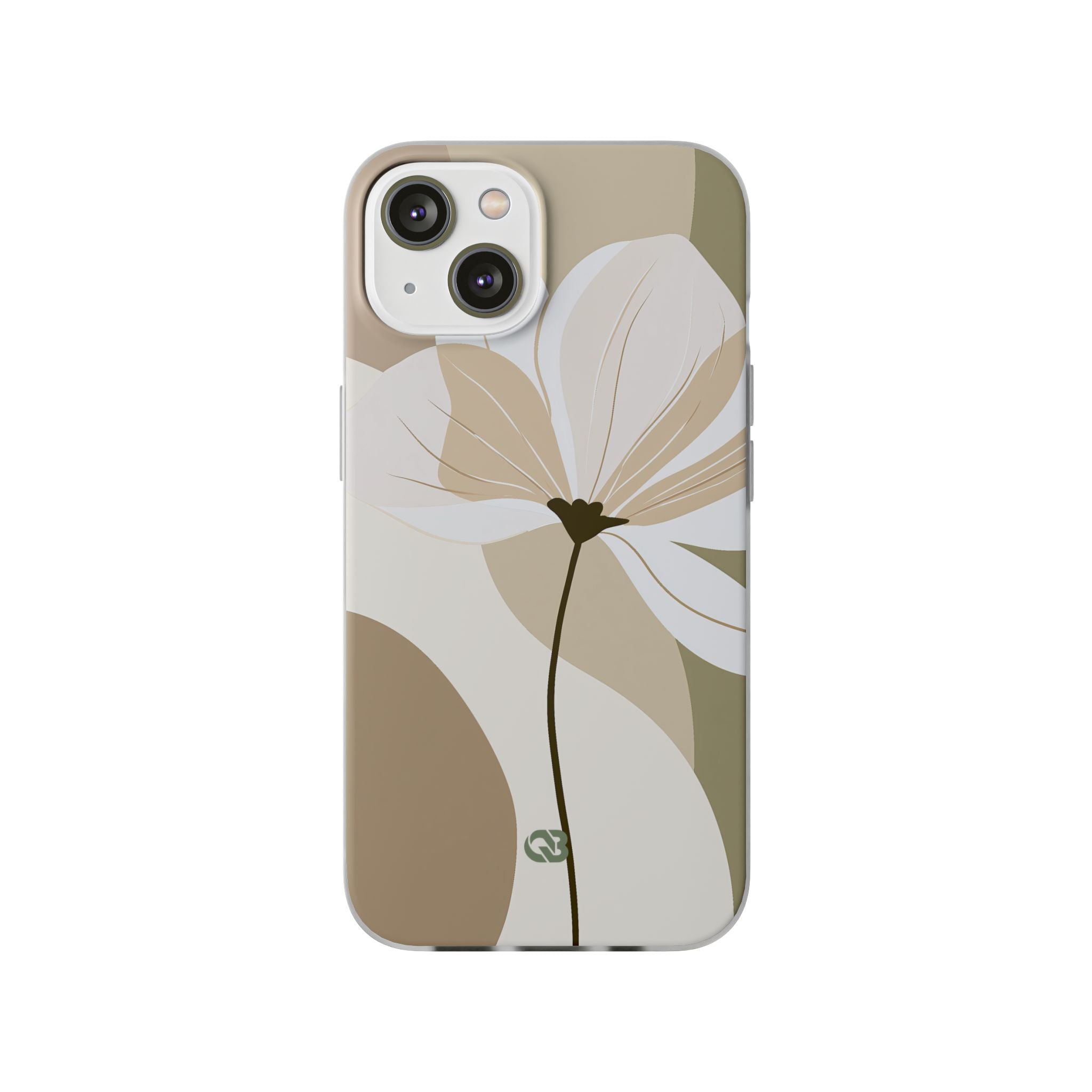 Beige Lite Phone Case for iPhone - Sage Linen Magnolia