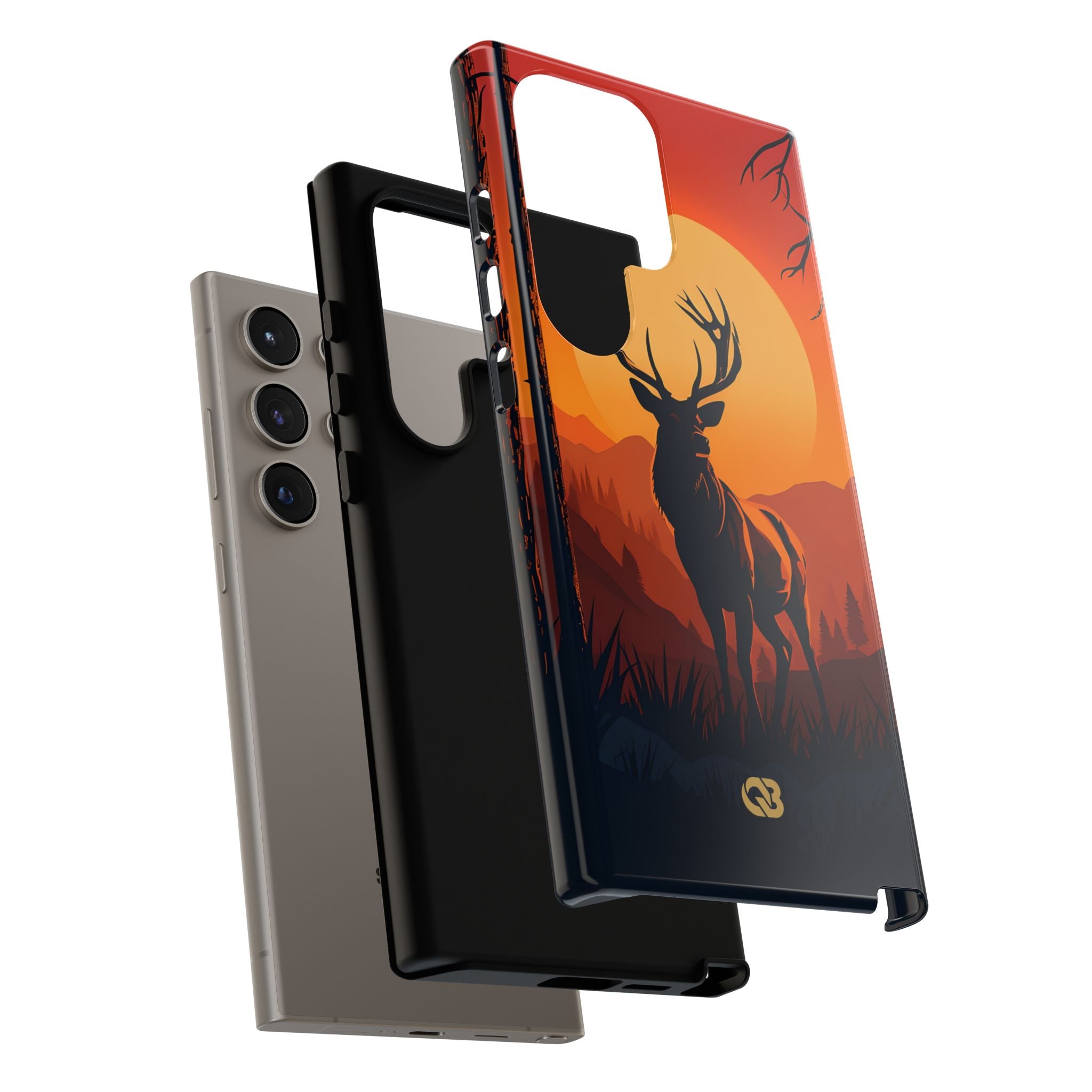 Amber Ridge Stag · Tough Phone Case for Samsung