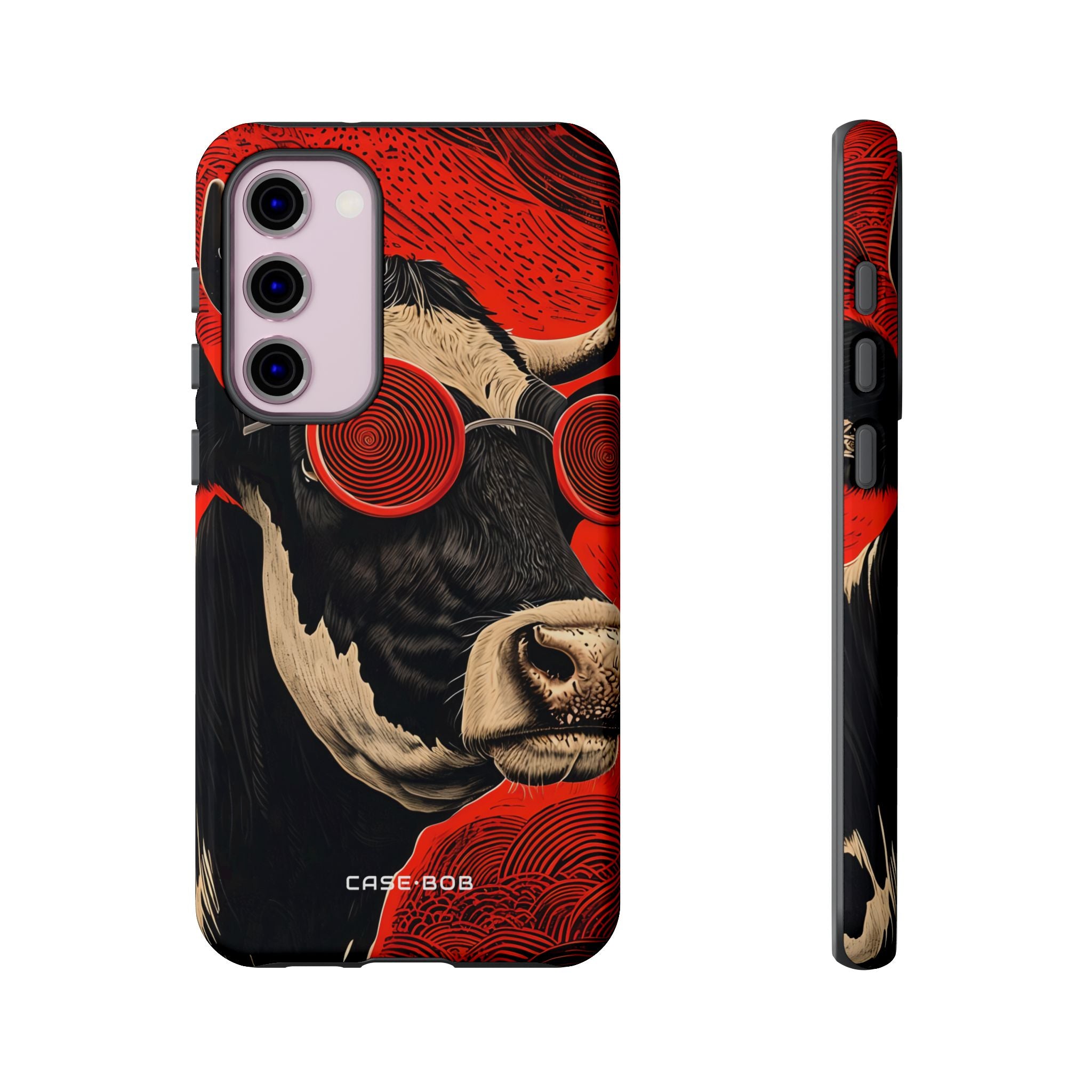 Hypnotic Cow Samsung S23 Plus Case - Tough